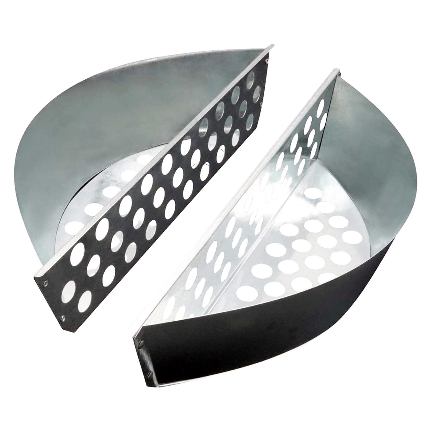 Pack of 2 Charcoal Baskets