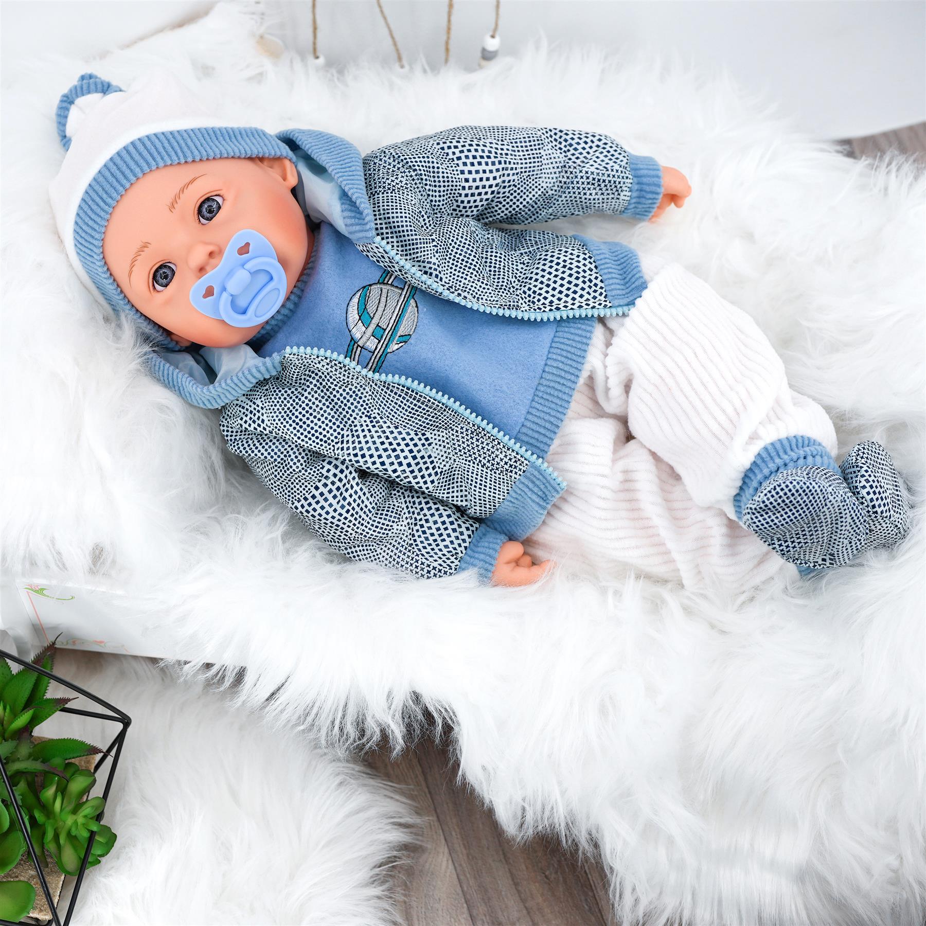 20" Bibi Boy Doll In Blue Space Jacket by BiBi Doll - The Magic Toy Shop