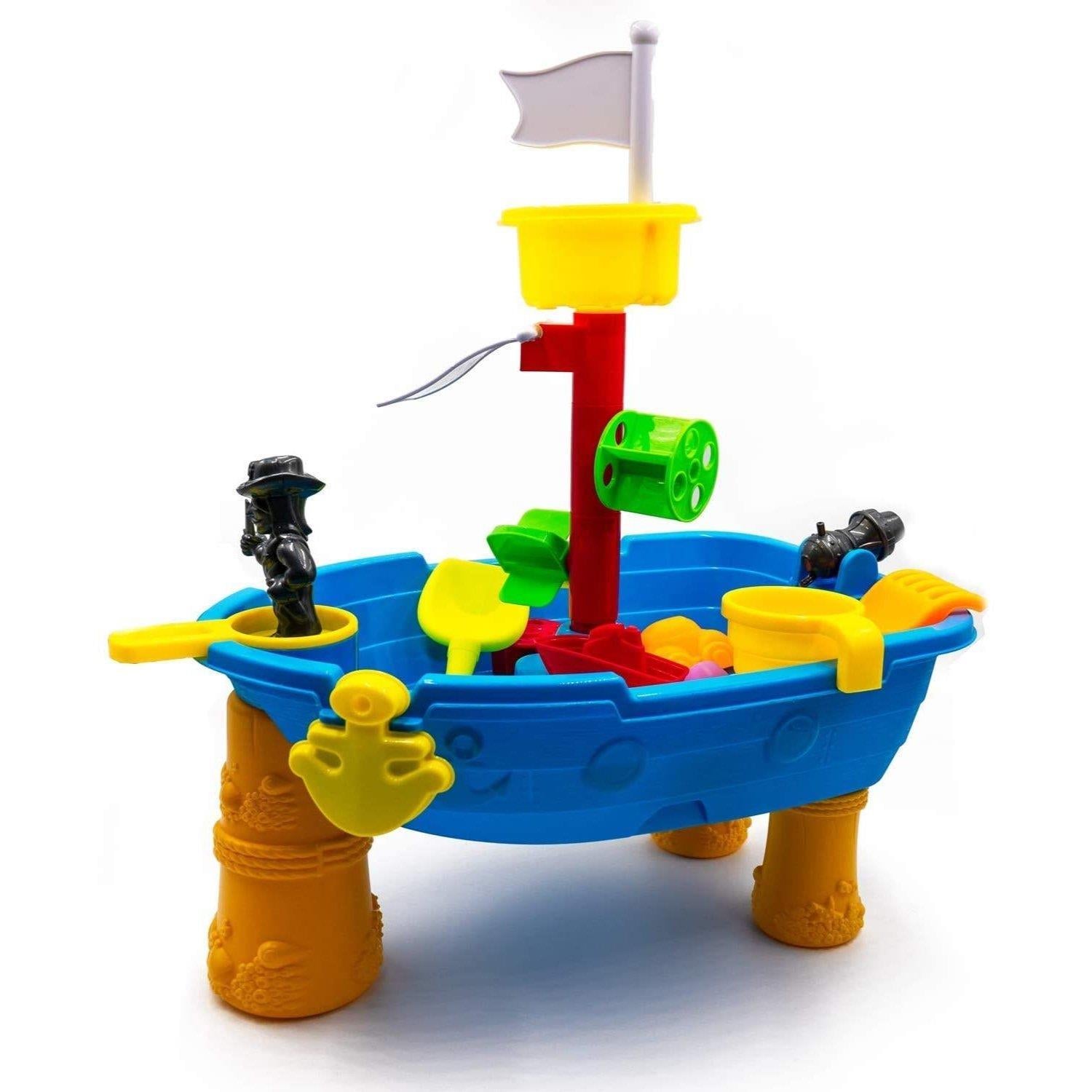 Pirate Ship Boat Sand and Water Table Play Set by The Magic Toy Shop - The Magic Toy Shop