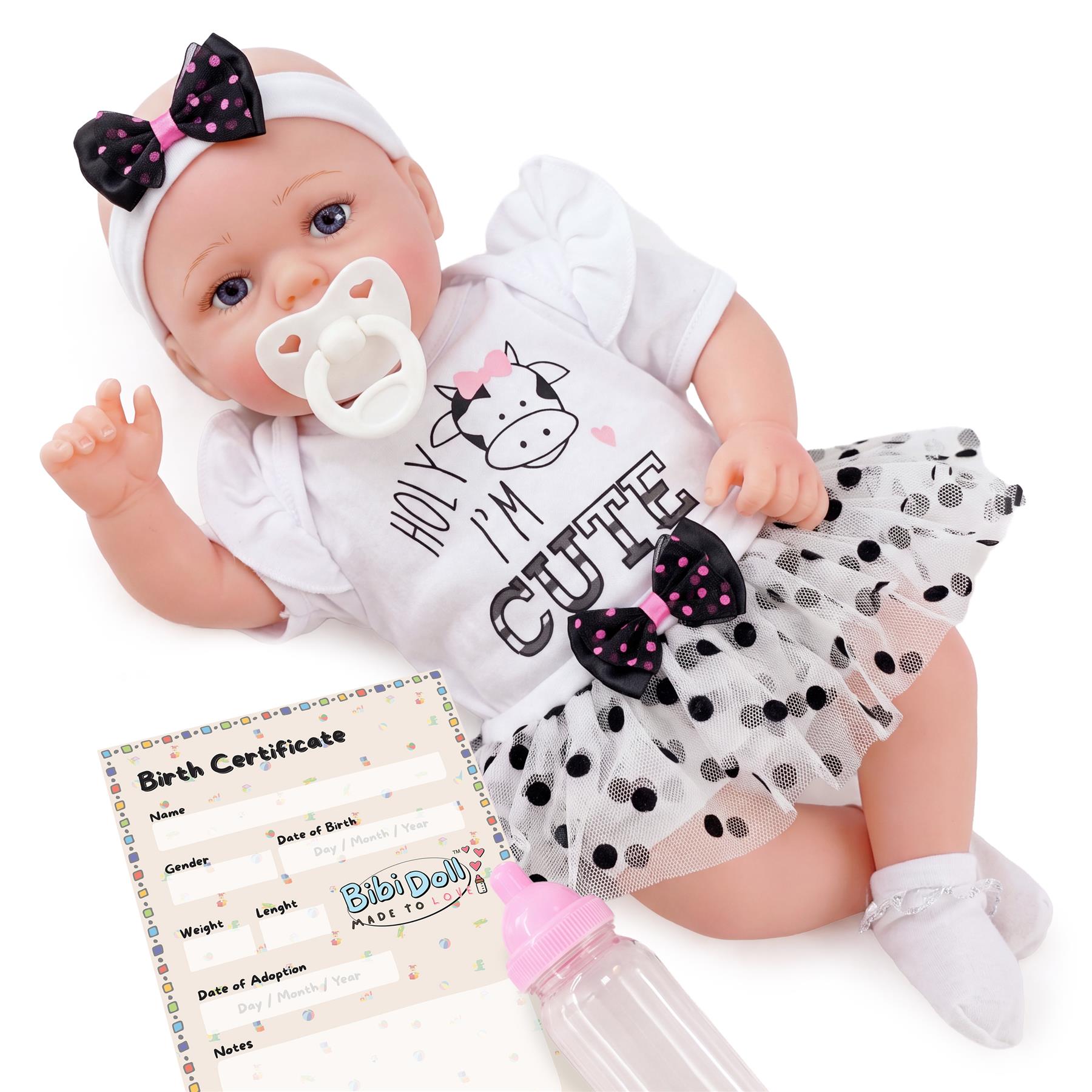 BiBi Reborn Doll Awake Girl "Jasmine" (43 cm / 17")