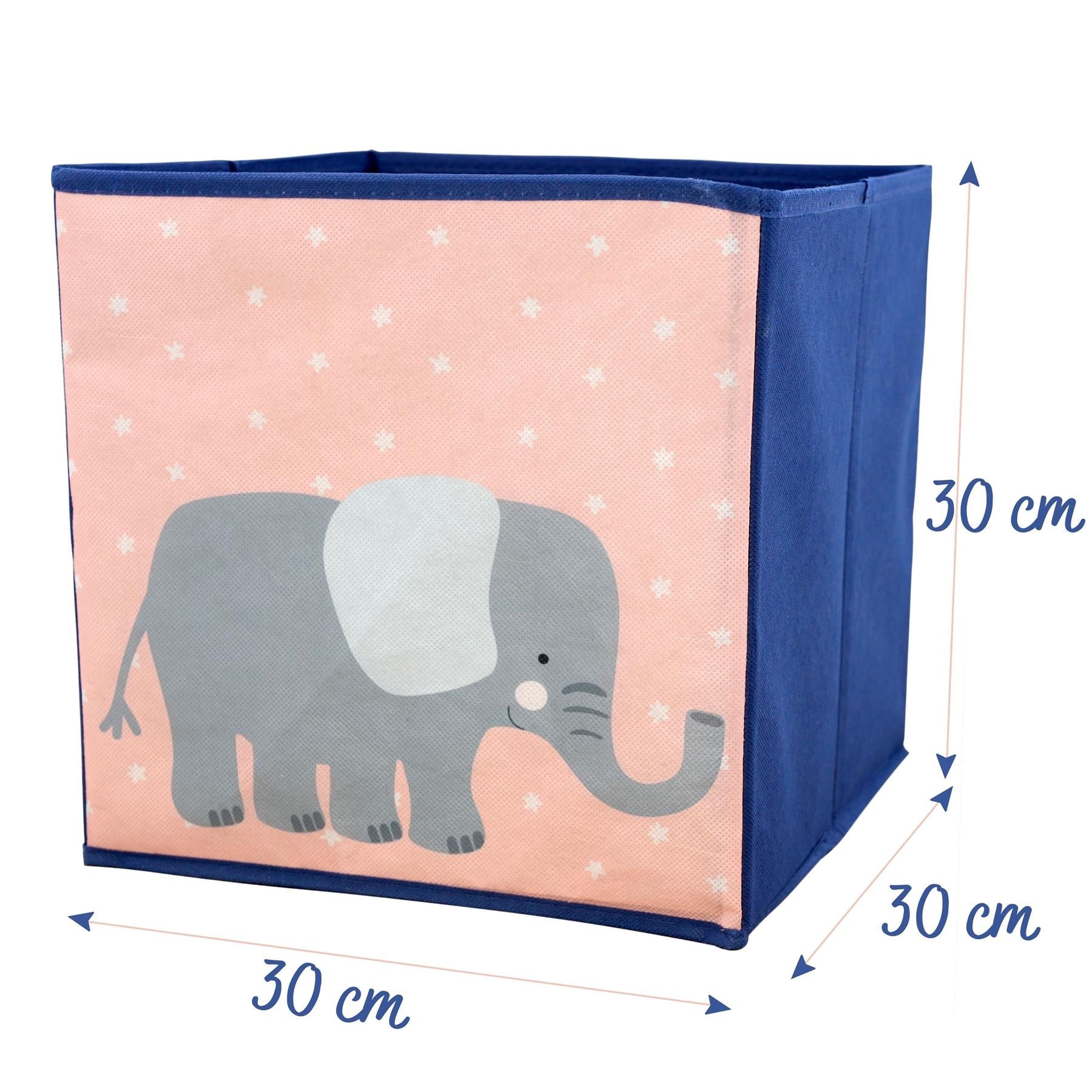 Elephant Design Foldable Storage Box by The Magic Toy Shop - The Magic Toy Shop