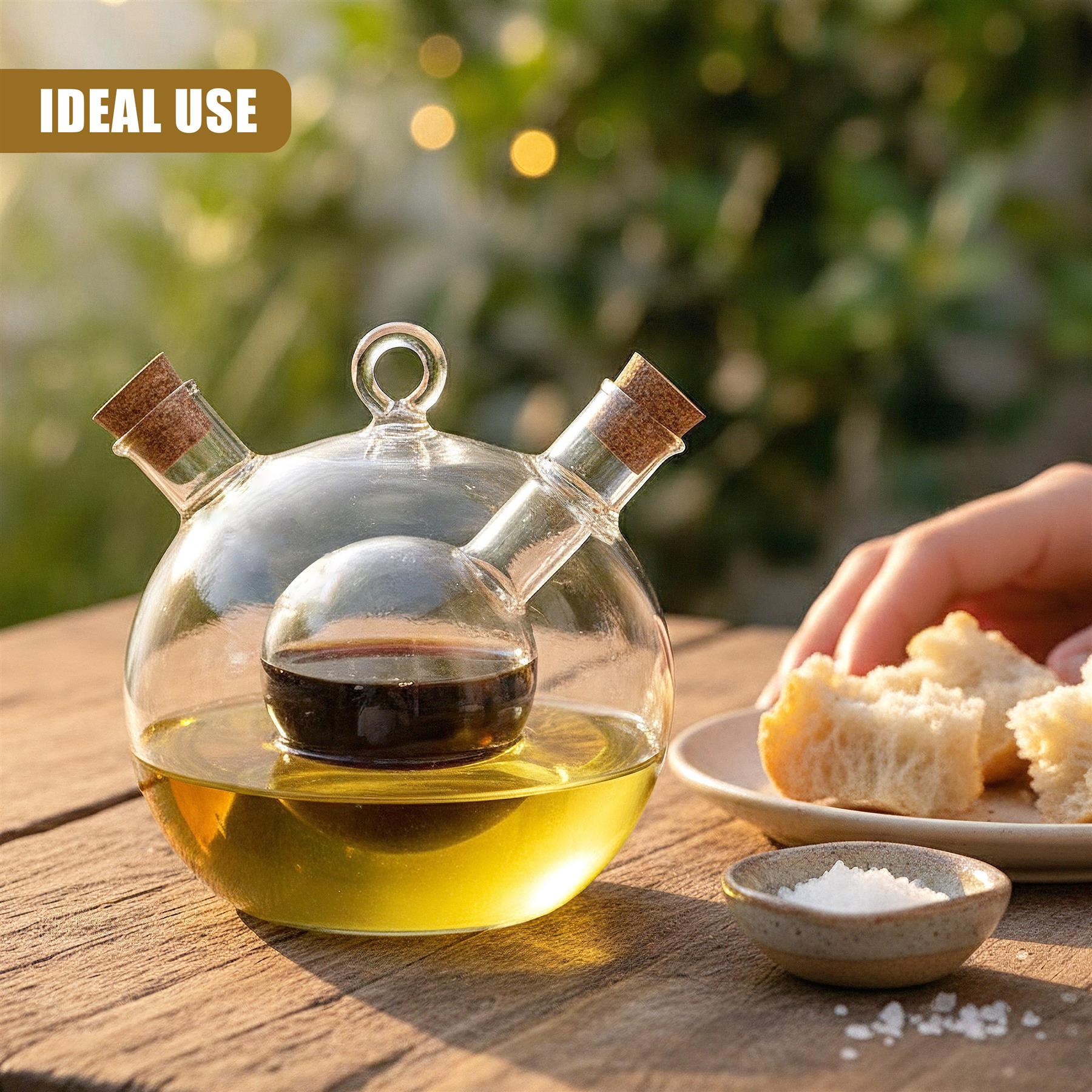 2 in 1 Oil Dispenser Bottle