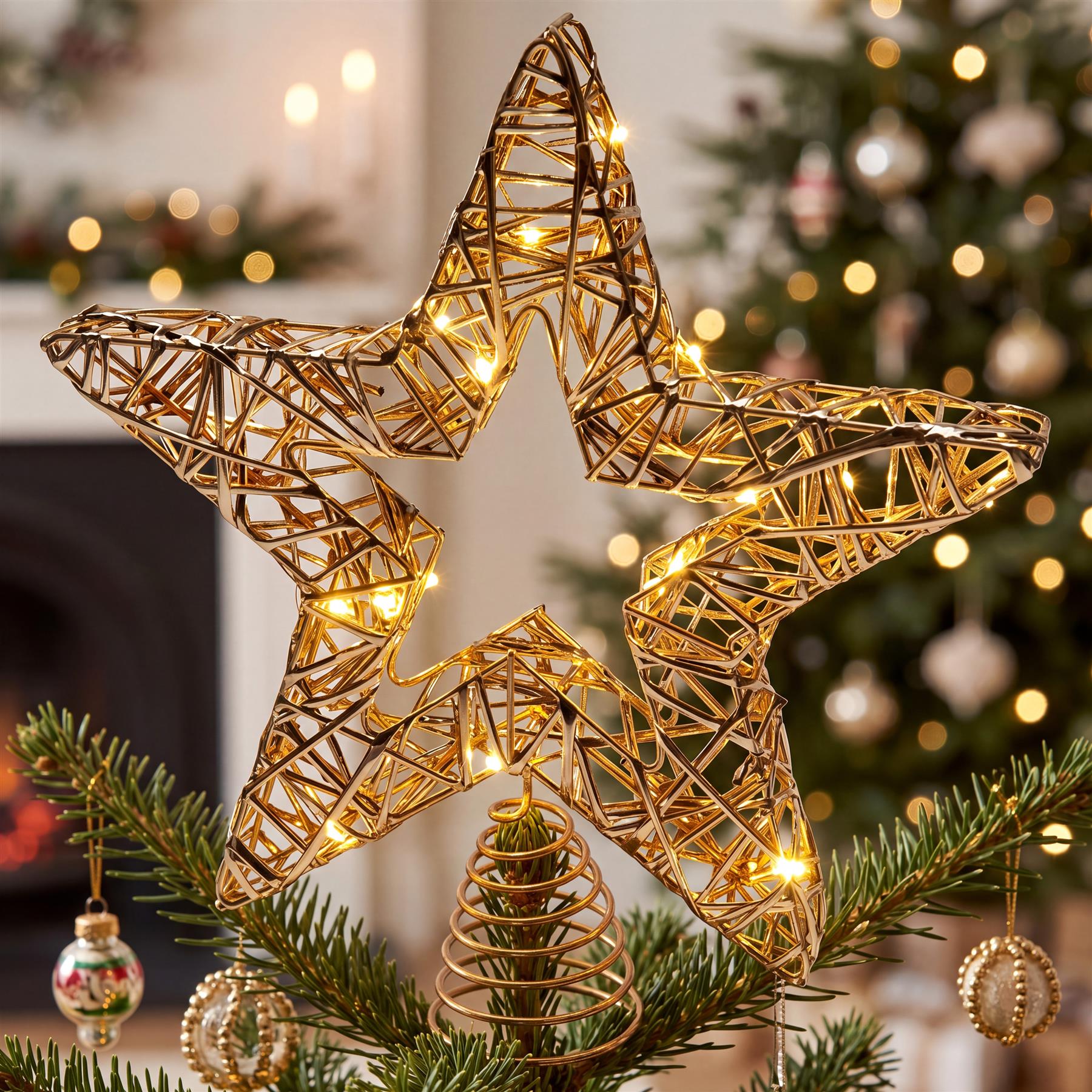 Christmas Star Tree Topper