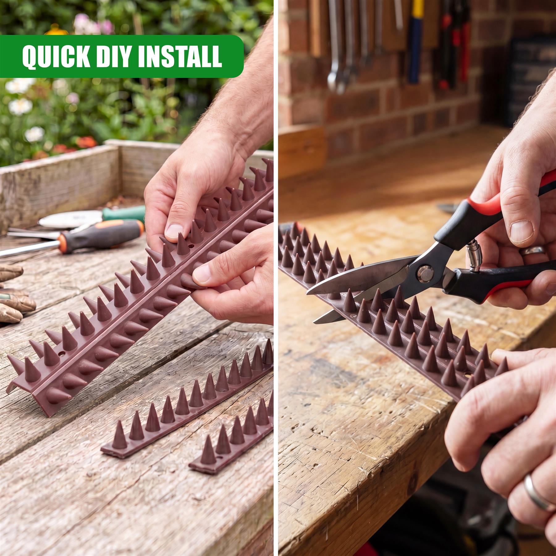 Anti Climb Fence Wall Spikes 10 Pieces