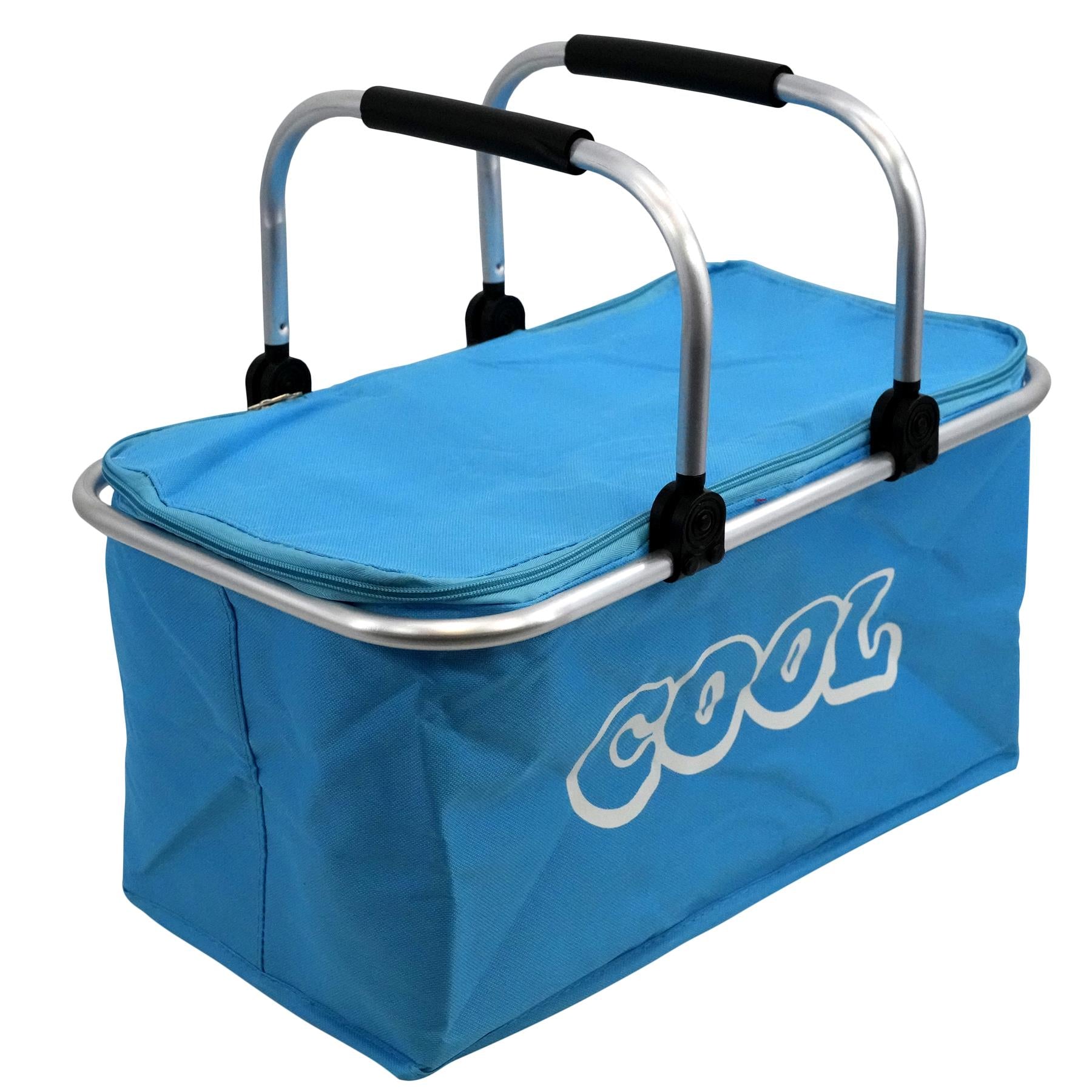 GEEZY Blue Cooler Basket Bag