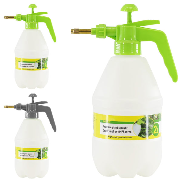 garden spray bottle not working 2L Garden Pressure Spray Bottle Plant Water Spray by GEEZY