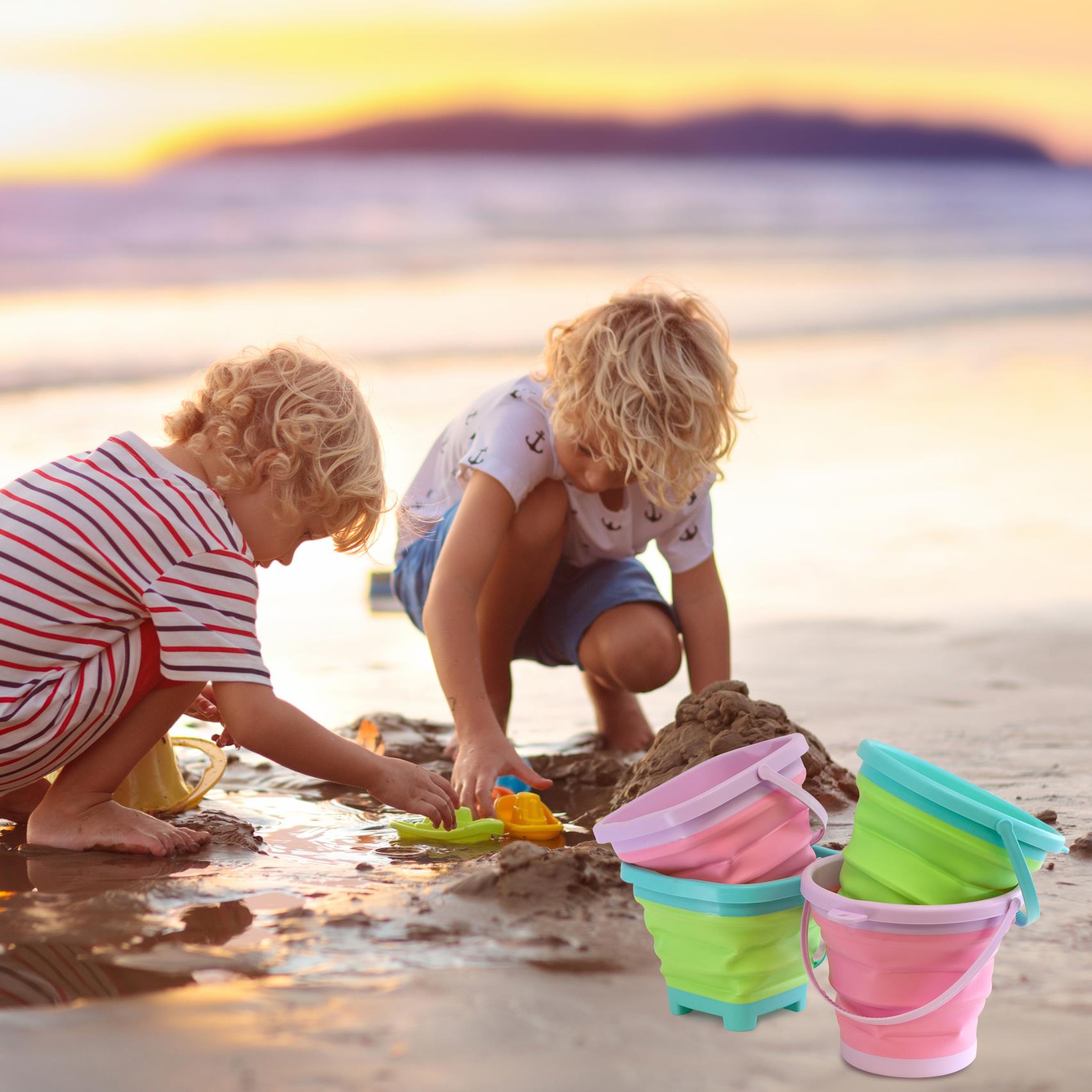 Collapsible Beach Buckets