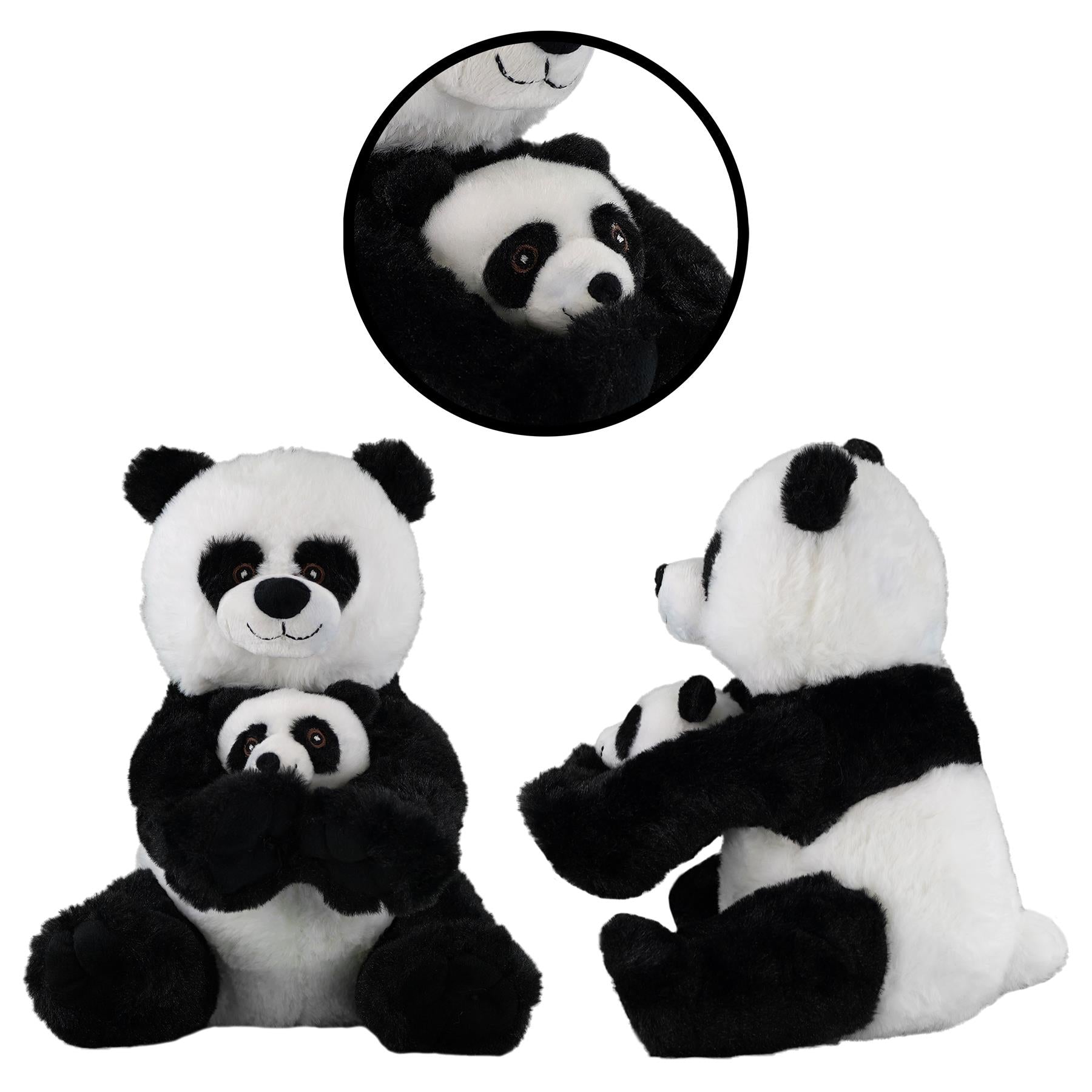 Super Soft Mommy & Baby Panda Plush Toy by The Magic Toy Shop - The Magic Toy Shop