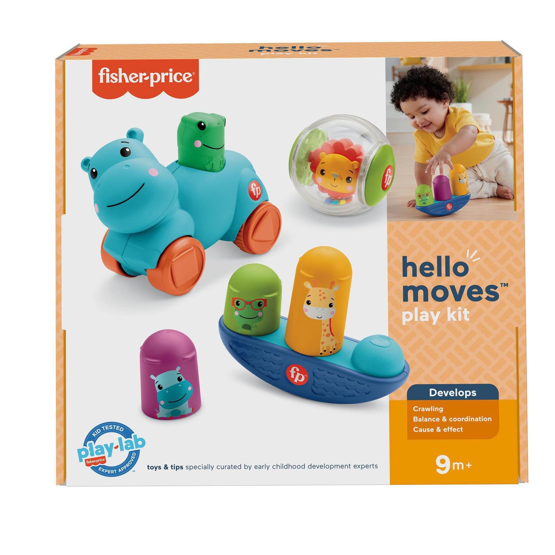 Fisher Price Hello Moves Play Kit, Baby Activity Toys, 9m + by Fisher Price - The Magic Toy Shop
