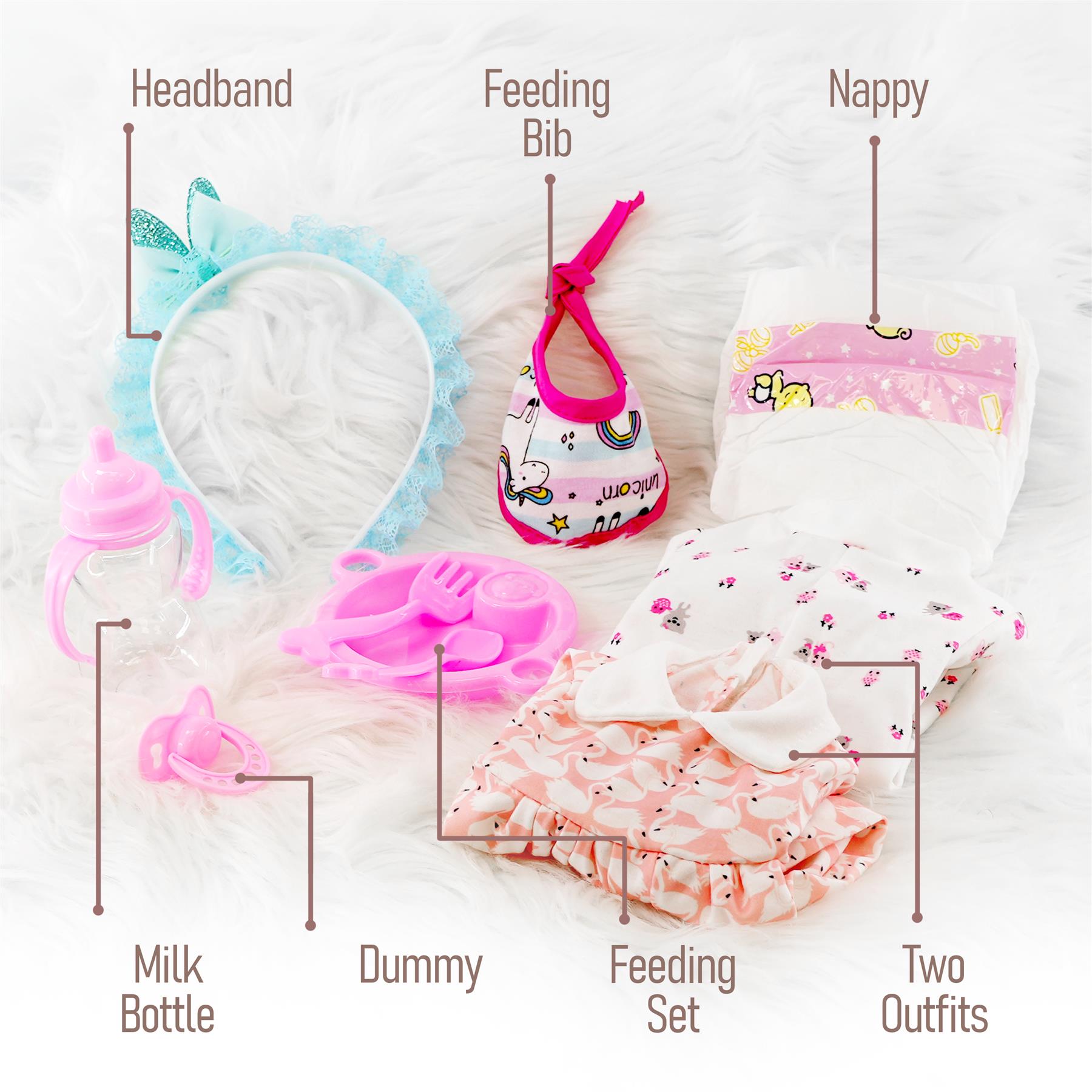 Dolls Clothing & Accessories Set