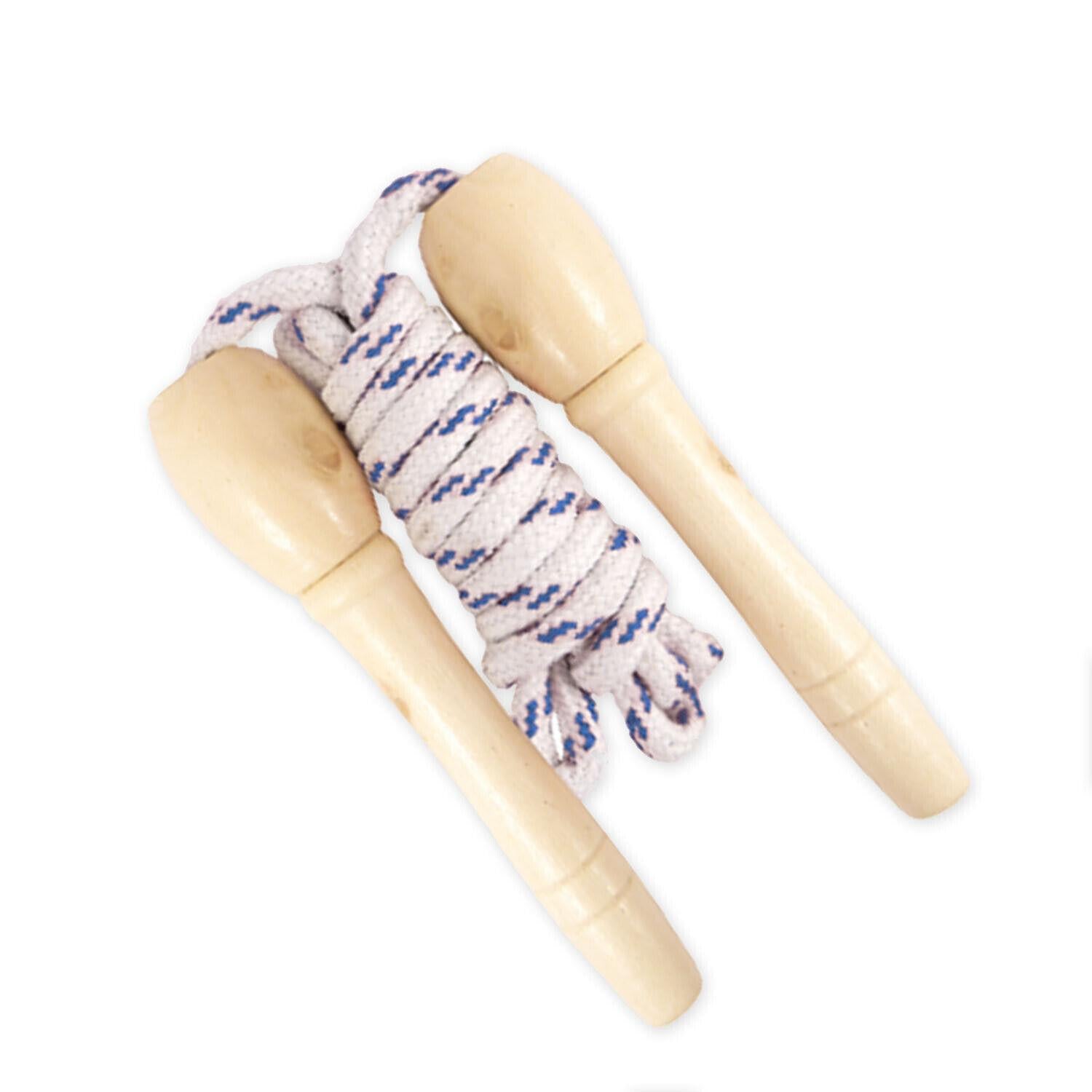 Skipping Rope with Wooden Handles
