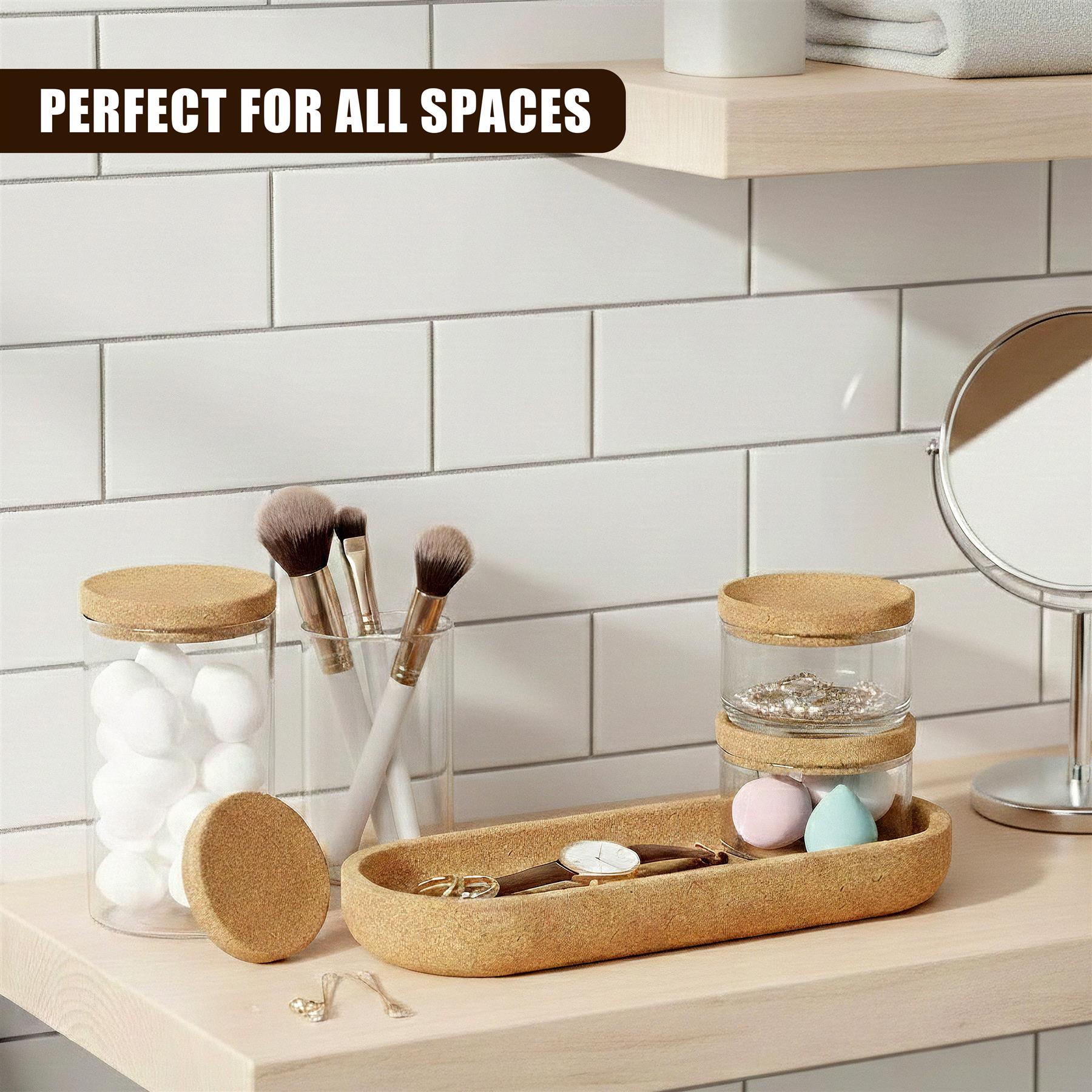 Makeup Organising Jar Set