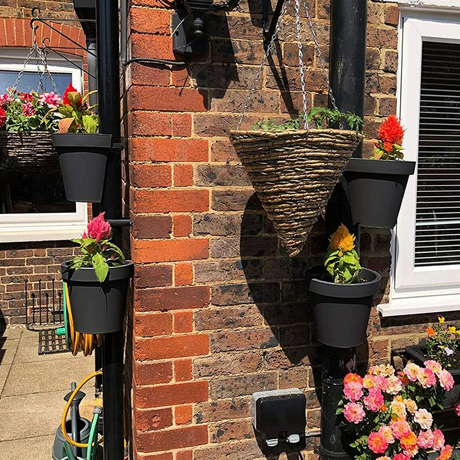 Black Drainpipe Planter by GEEZY - The Magic Toy Shop