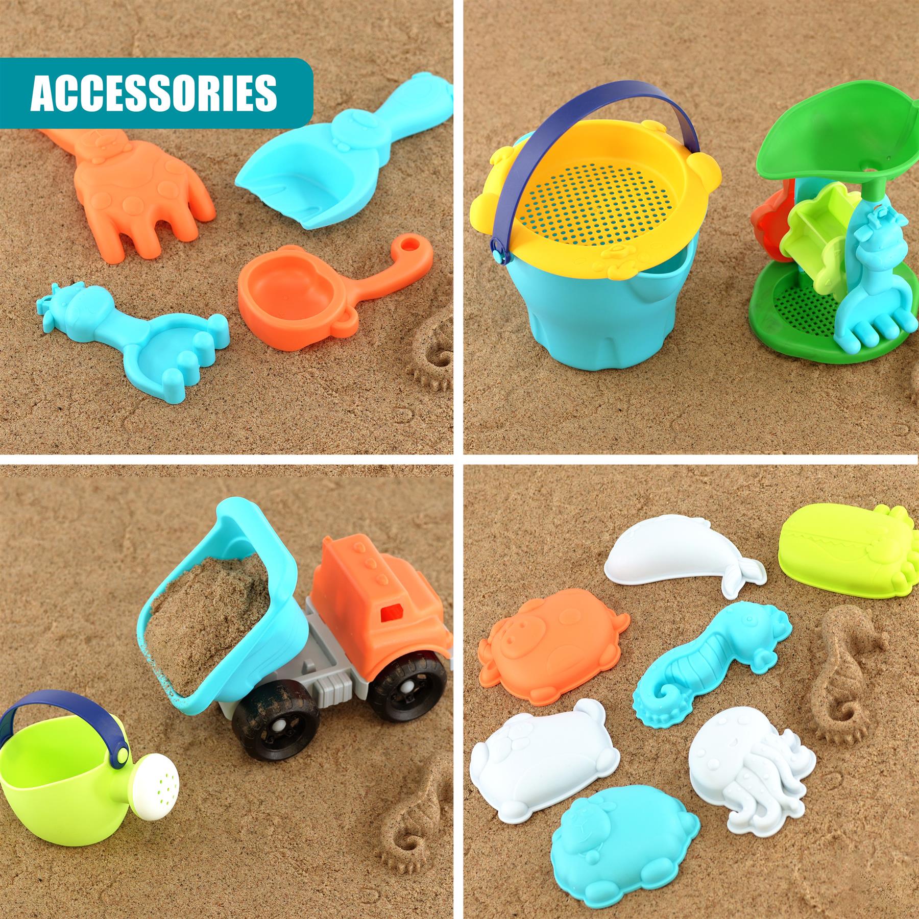 Sand Truck & Accessories Set