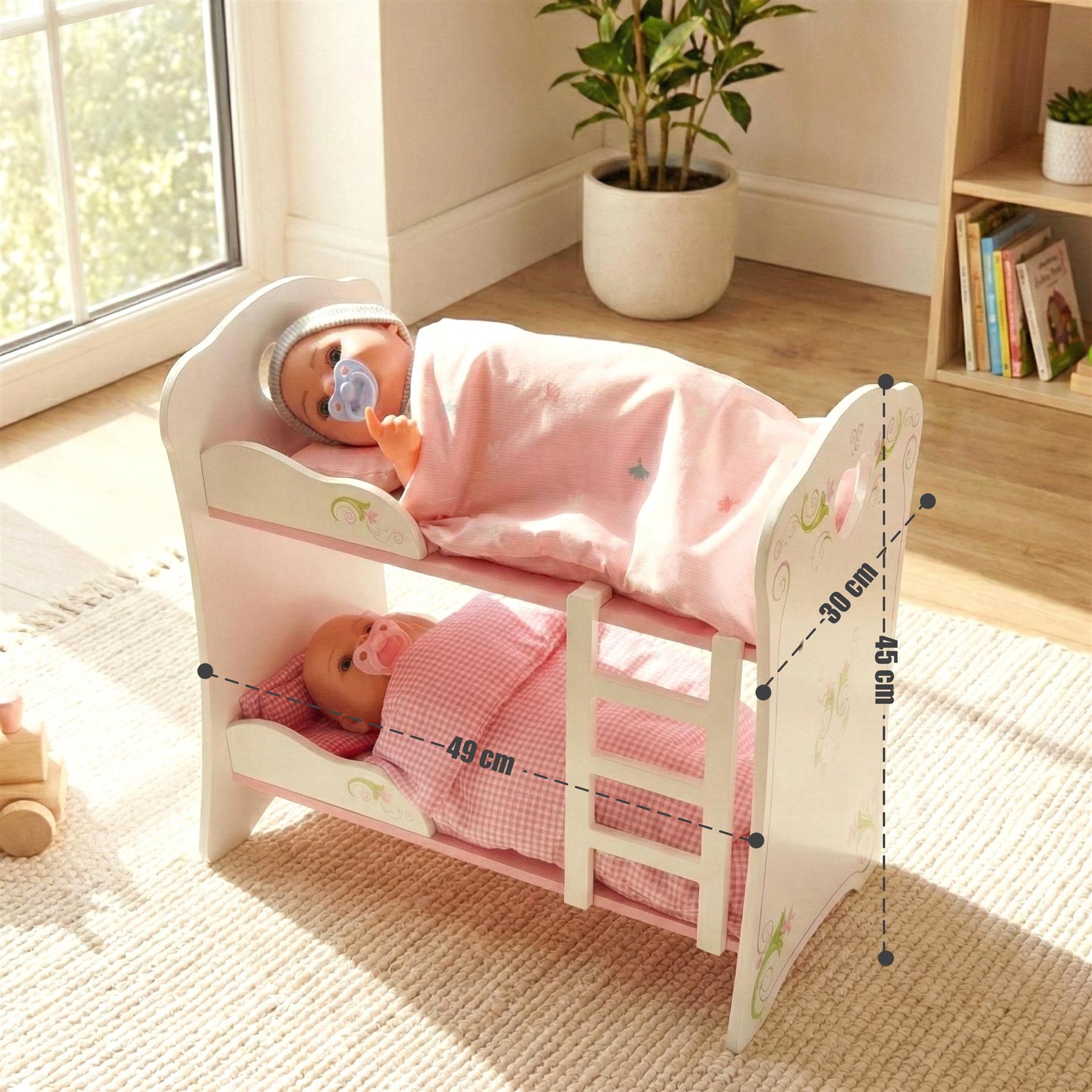 BiBi Furniture - Doll Bunk Bed