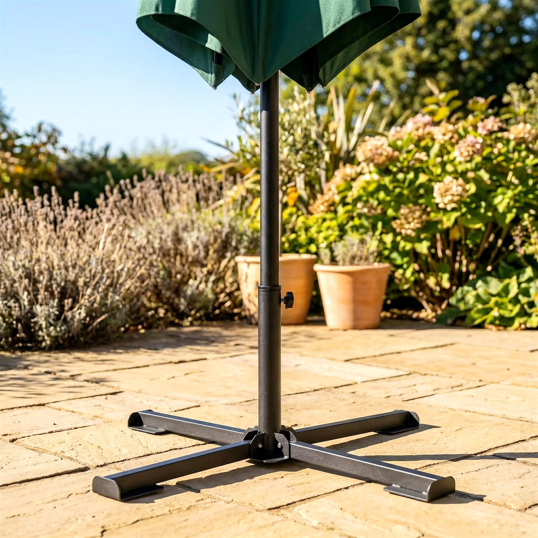 Metal Foldable Parasol Base