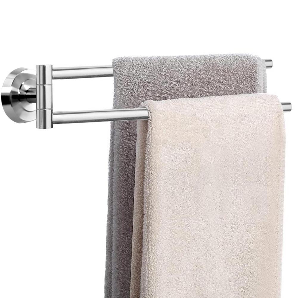 Towel Rail Double Swivel Wall Mounted 50cm by Geezy - The Magic Toy Shop
