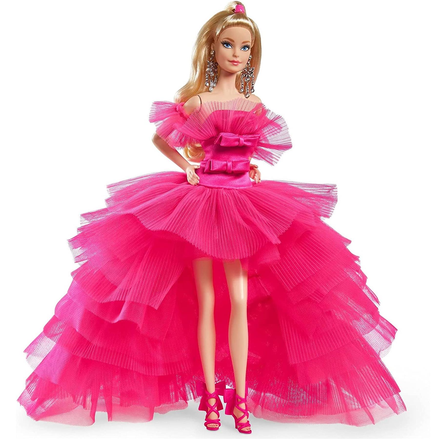 Barbie Pink Collection Doll – Pink Premiere, Barbie Signature Collectable Doll by Barbie - The Magic Toy Shop