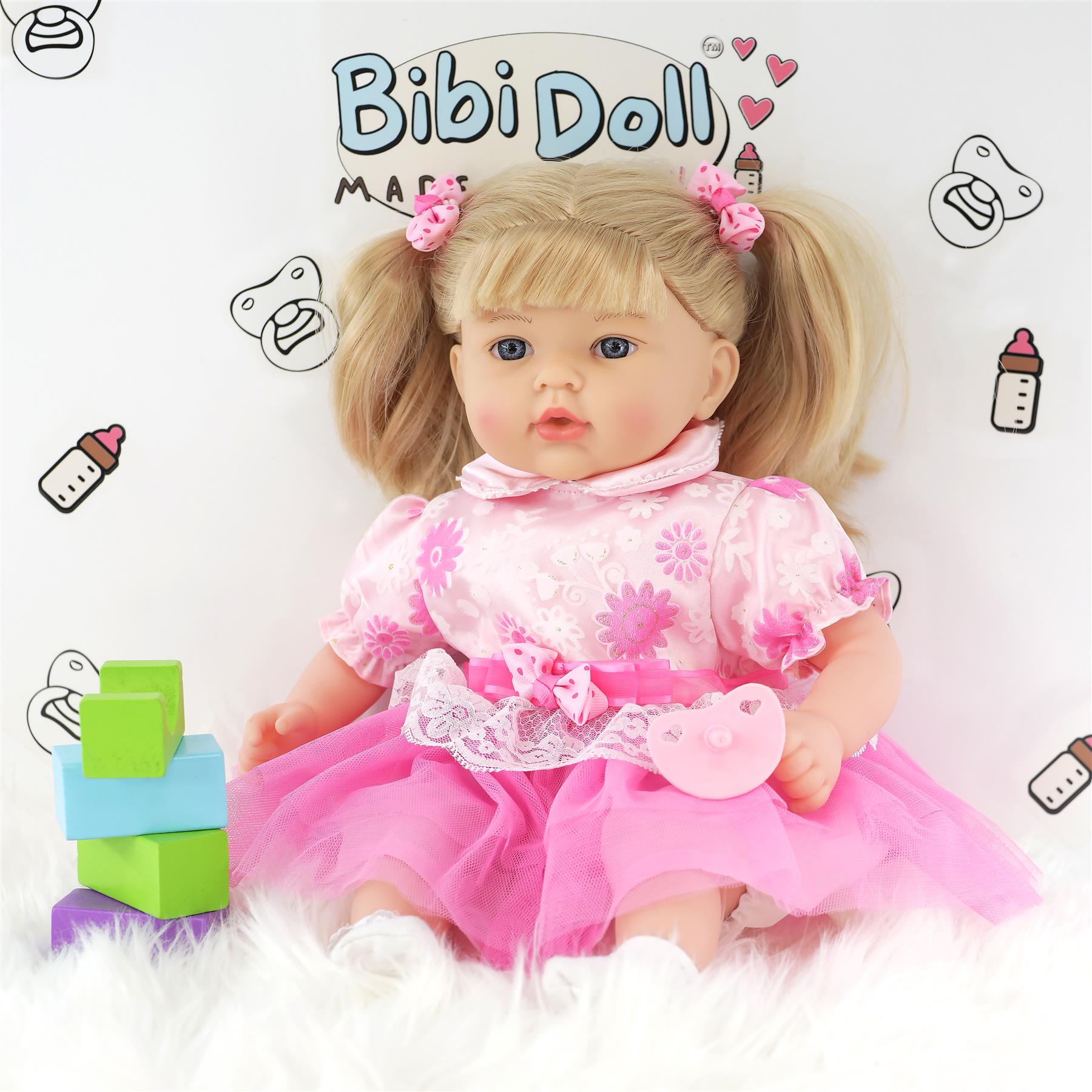 BiBi Doll BiBi Baby Doll - Elizabeth (45 cm / 18")