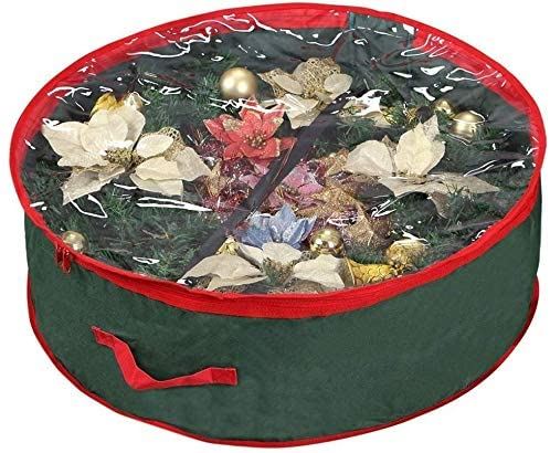 Geezy Christmas Wreath Storage Bag