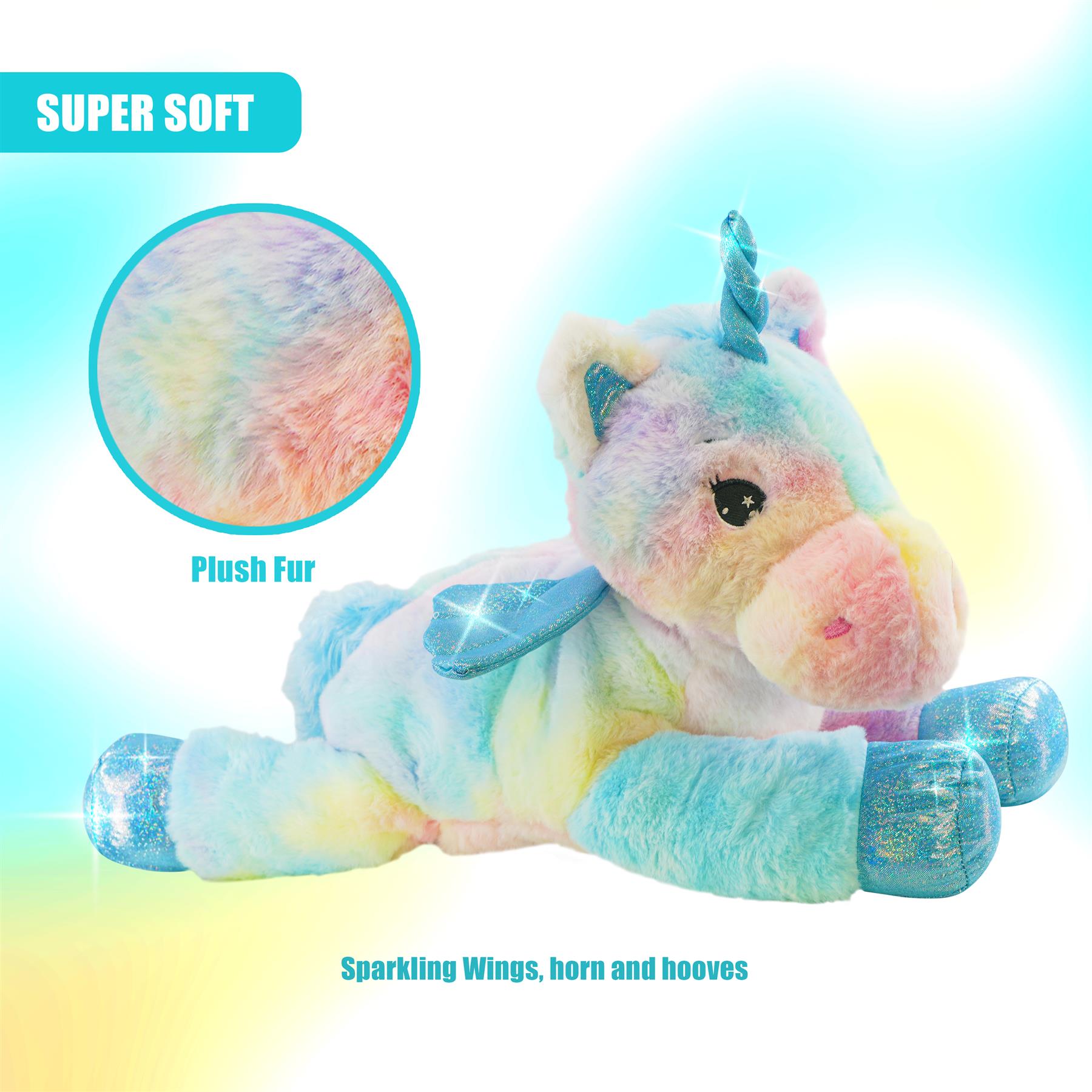 Unicorn with Sparkling Wings - Soft Toy by The Magic Toy Shop - The Magic Toy Shop