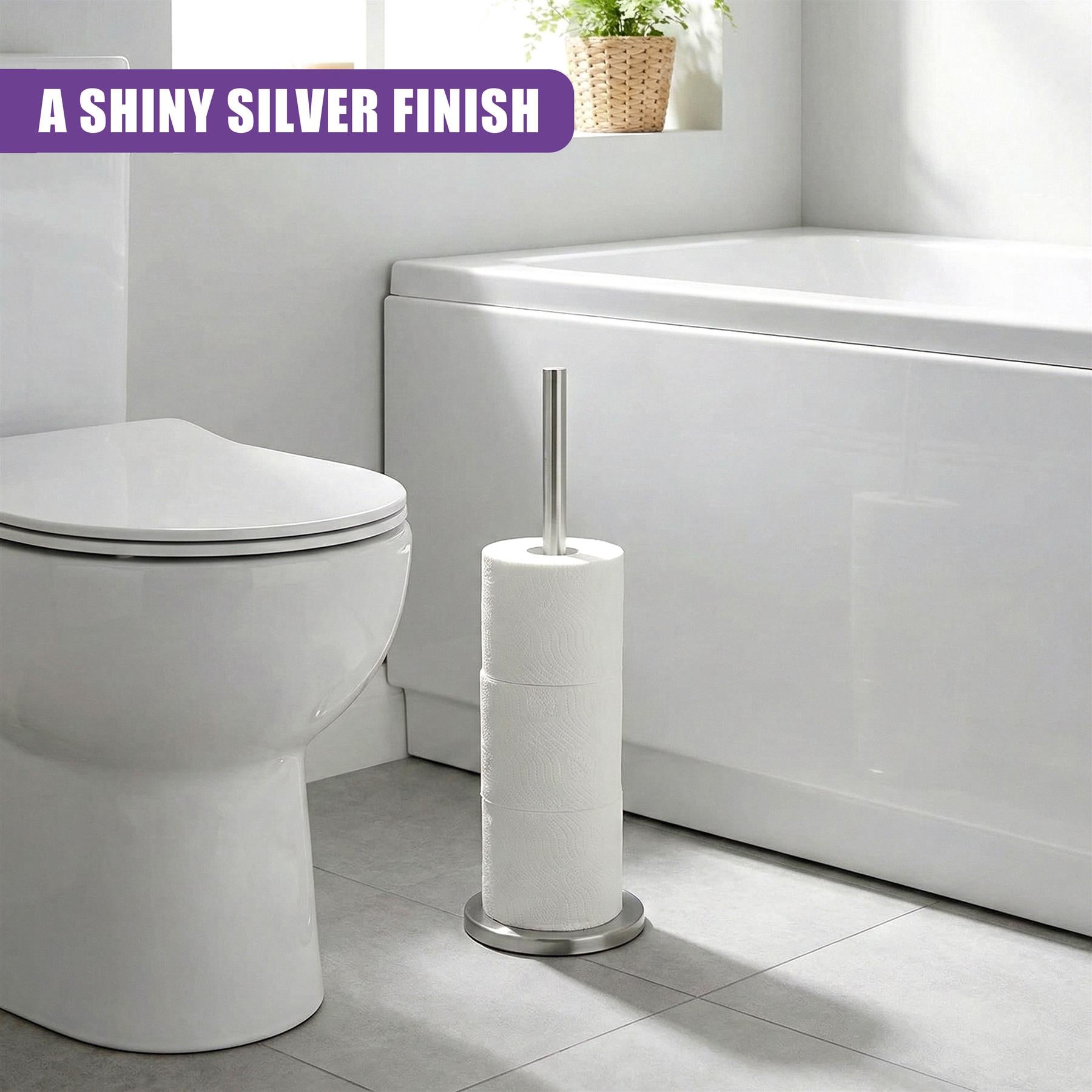 Stainless Steel Toilet Roll Holder