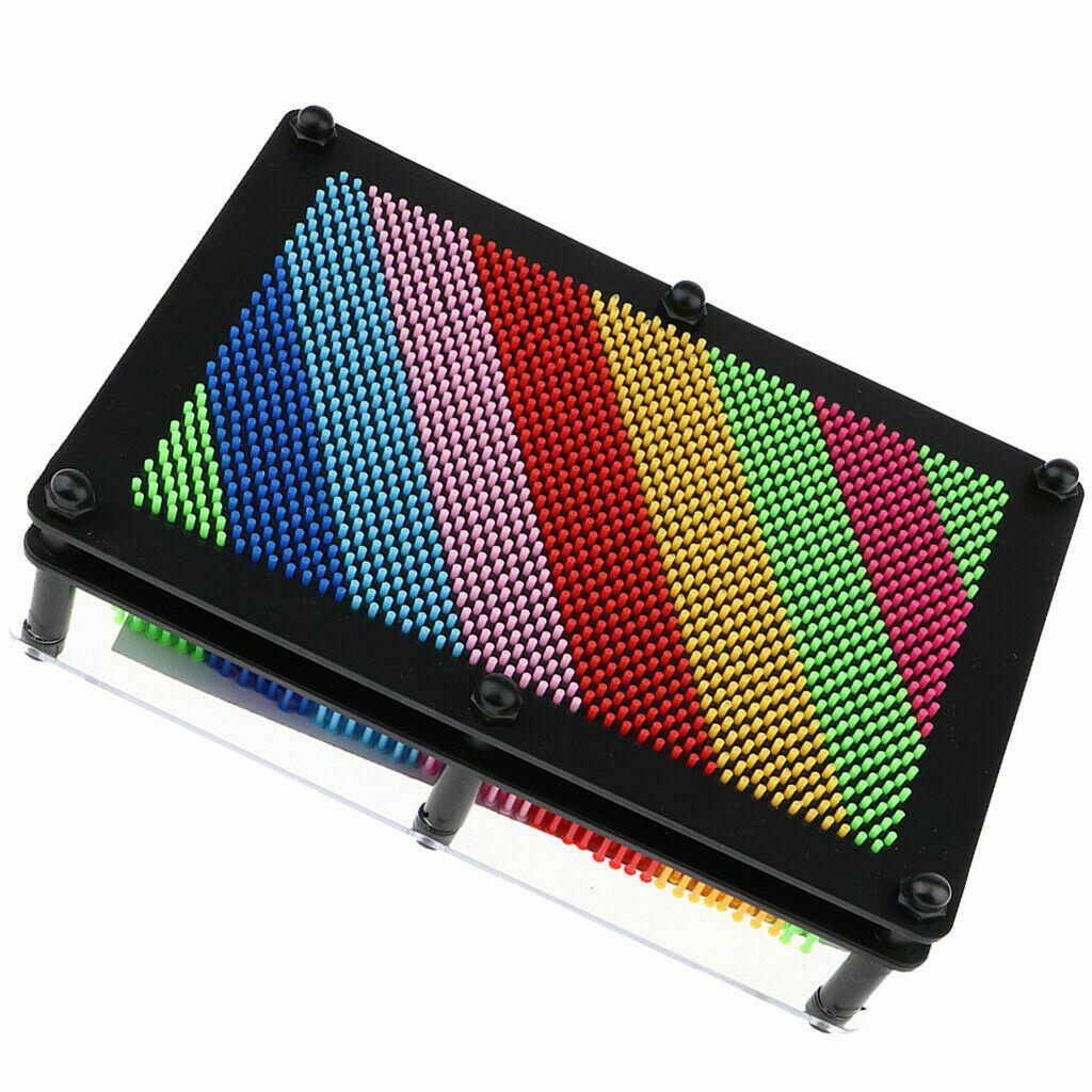Rainbow 3D Plastic Pin Art by The Magic Toy Shop - The Magic Toy Shop