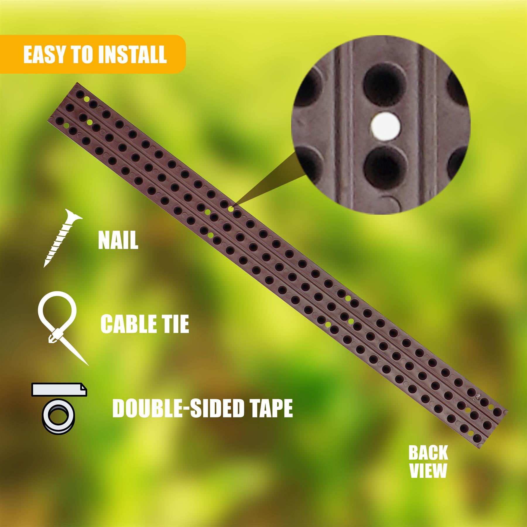 Anti Climb Fence Wall Spikes 10 Pieces by GEEZY - The Magic Toy Shop