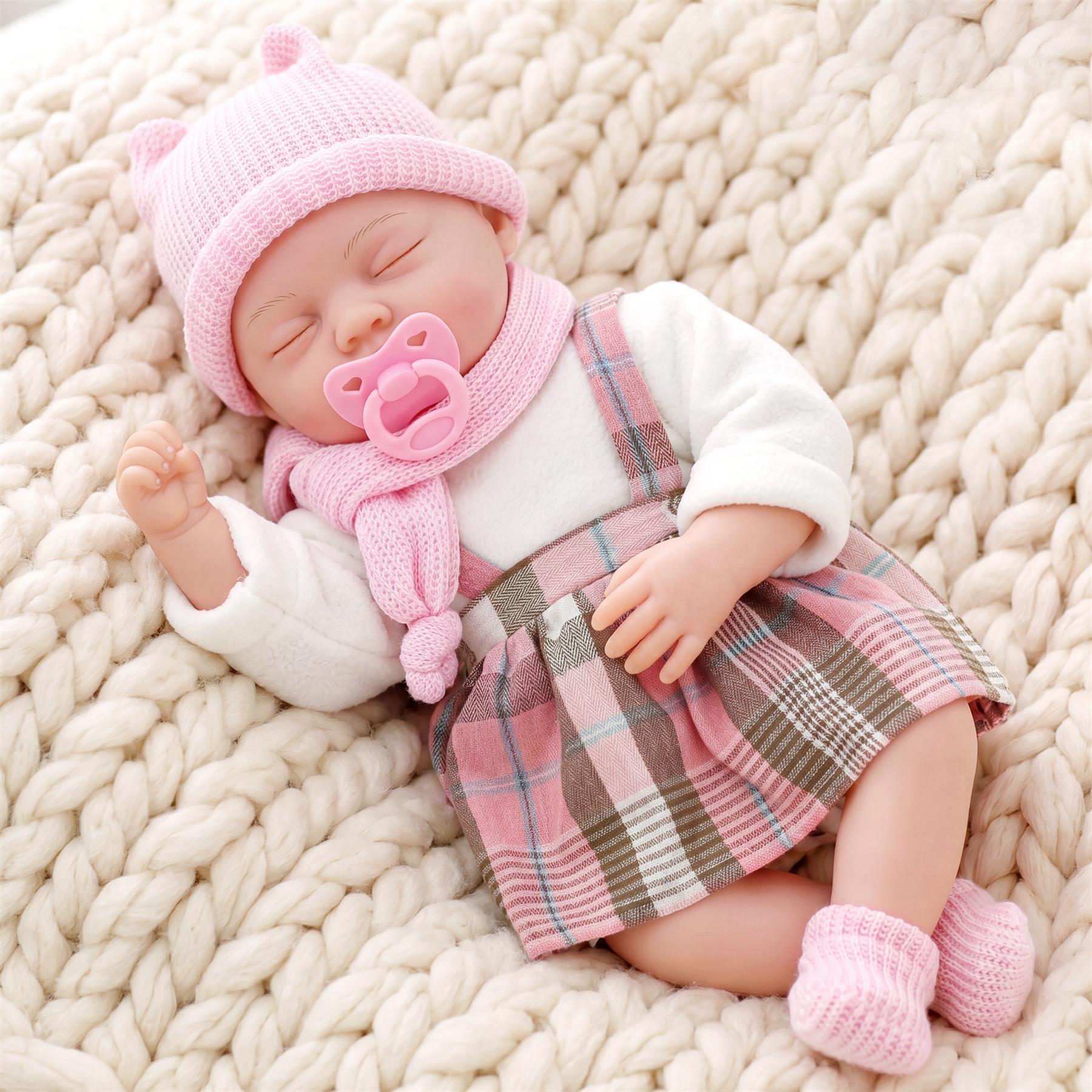 BiBi Baby Doll - Pink Tartan (45 cm / 18")