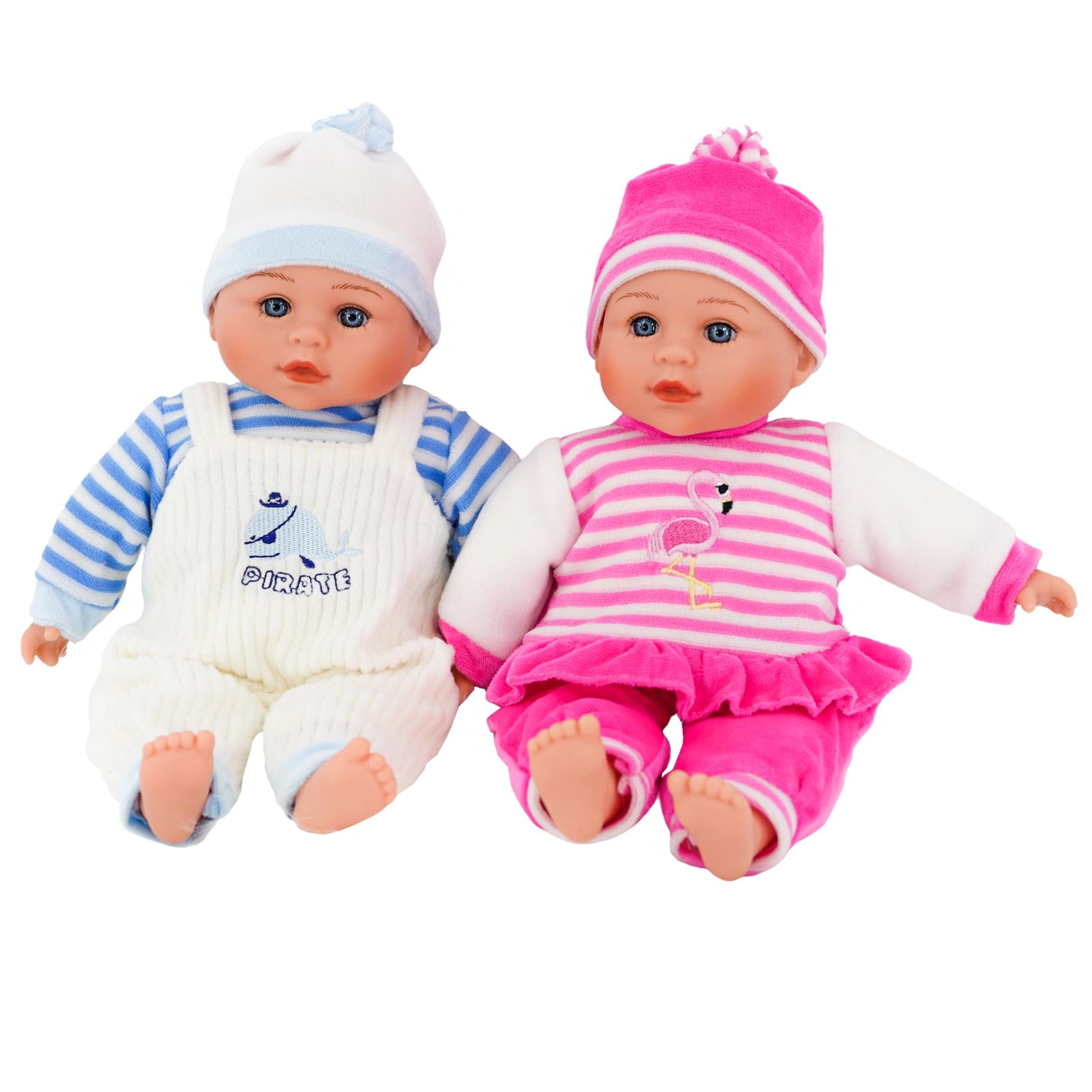 BiBi Doll BiBi Twin Baby Dolls & Accessories (33 cm / 13")