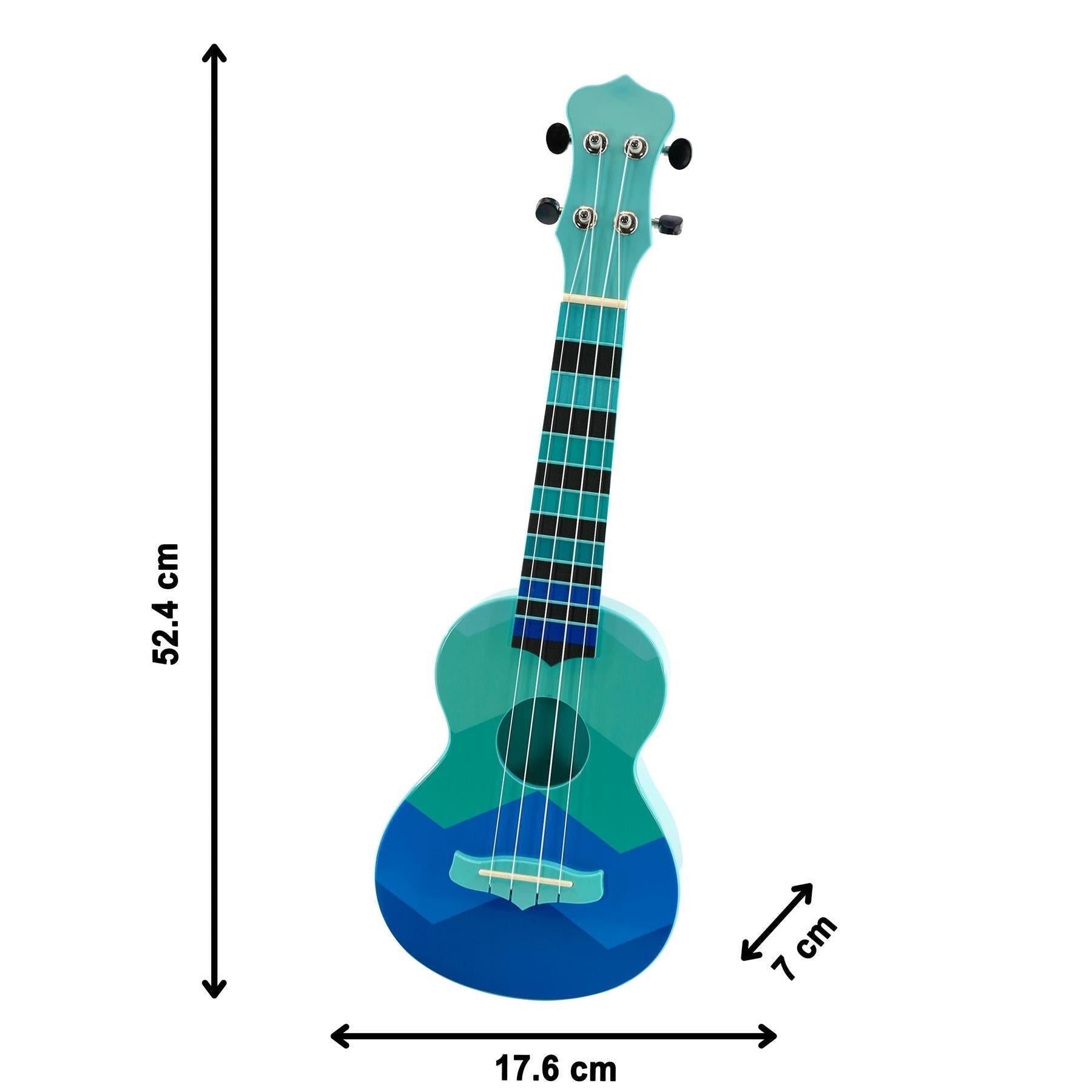19" Ukulele for Kids with 4 Nylon Strings