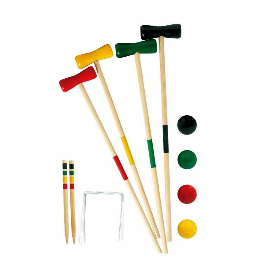 Kids 4 Player Wooden Croquet Set by The Magic Toy Shop - The Magic Toy Shop