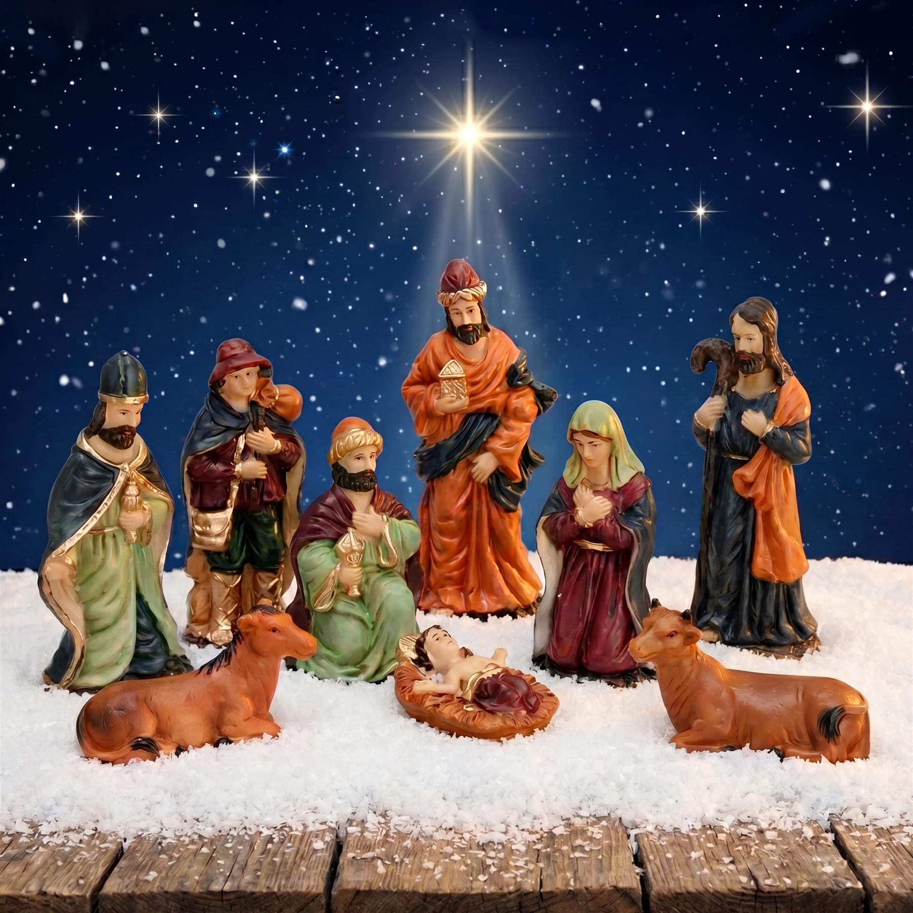 Nativity Figures Set