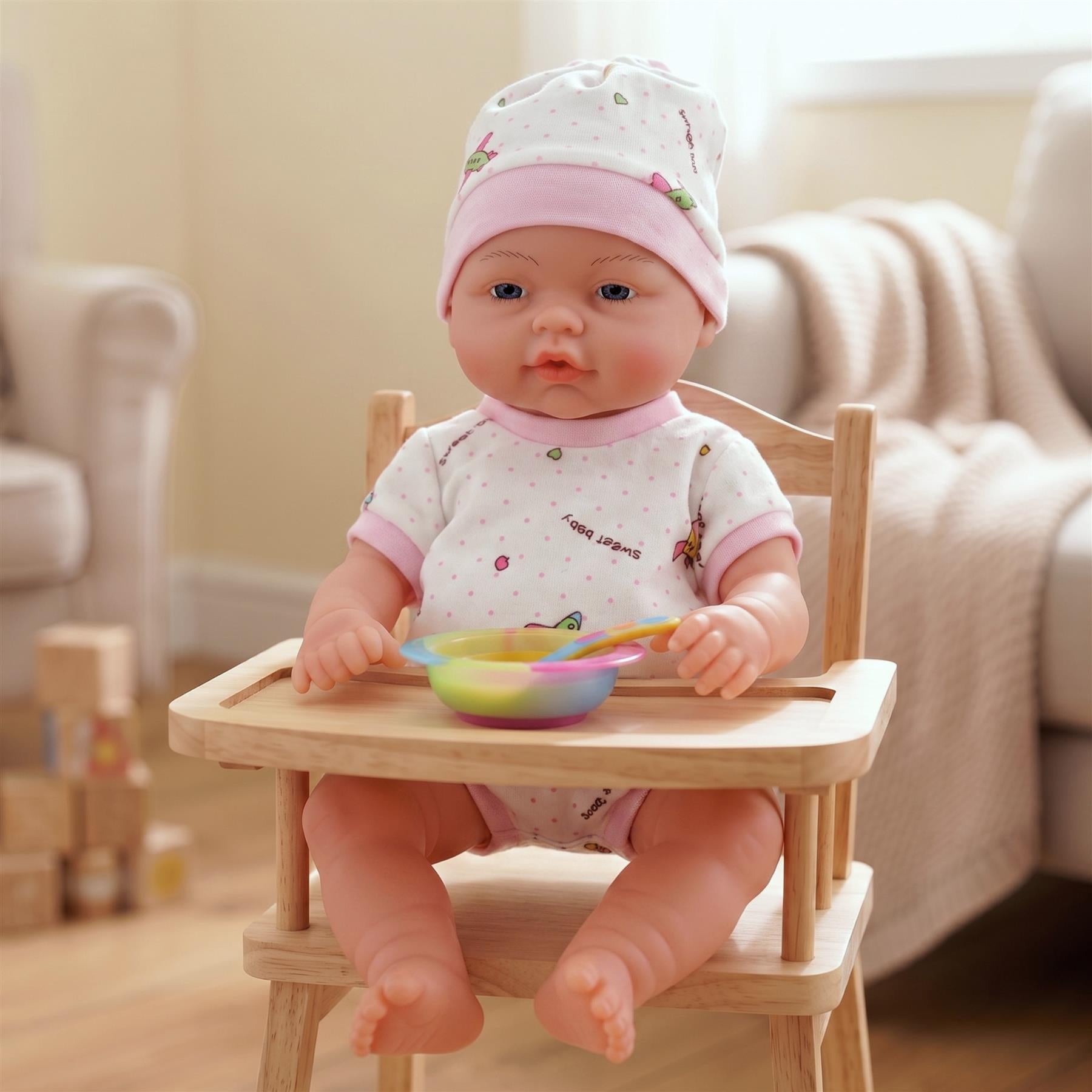 BiBi Anatomically Correct Girl Doll (36 cm / 14")