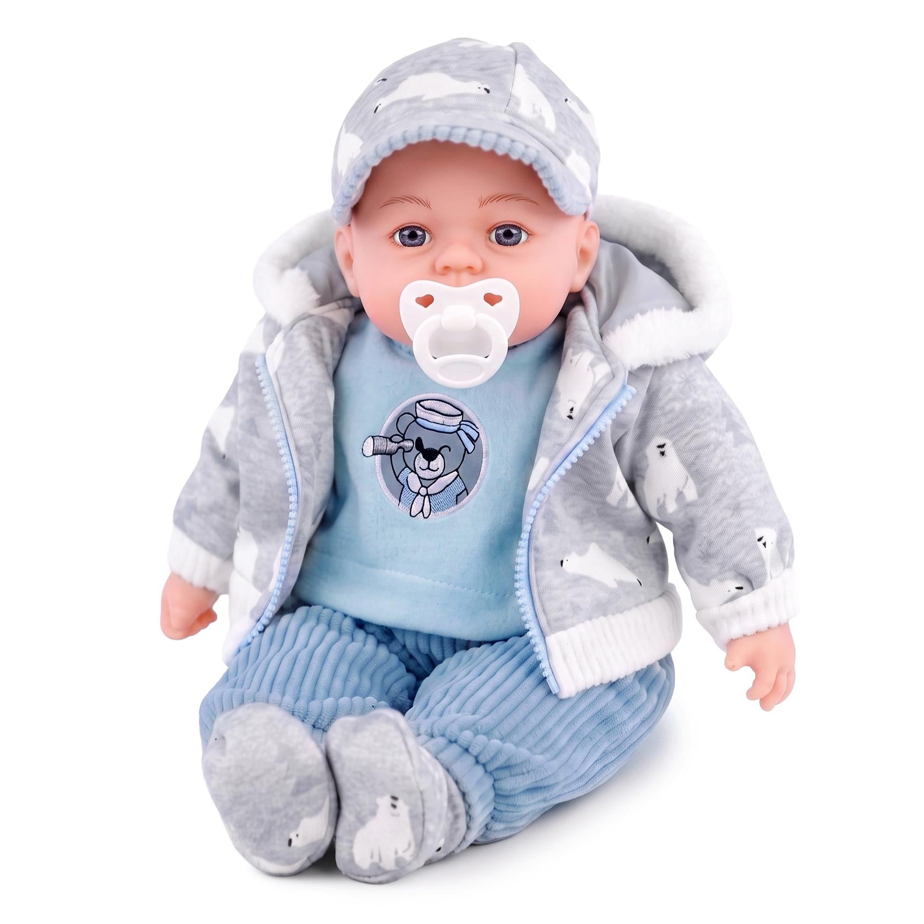 BiBi Baby Doll "#2 White Claw" (45 cm / 18")