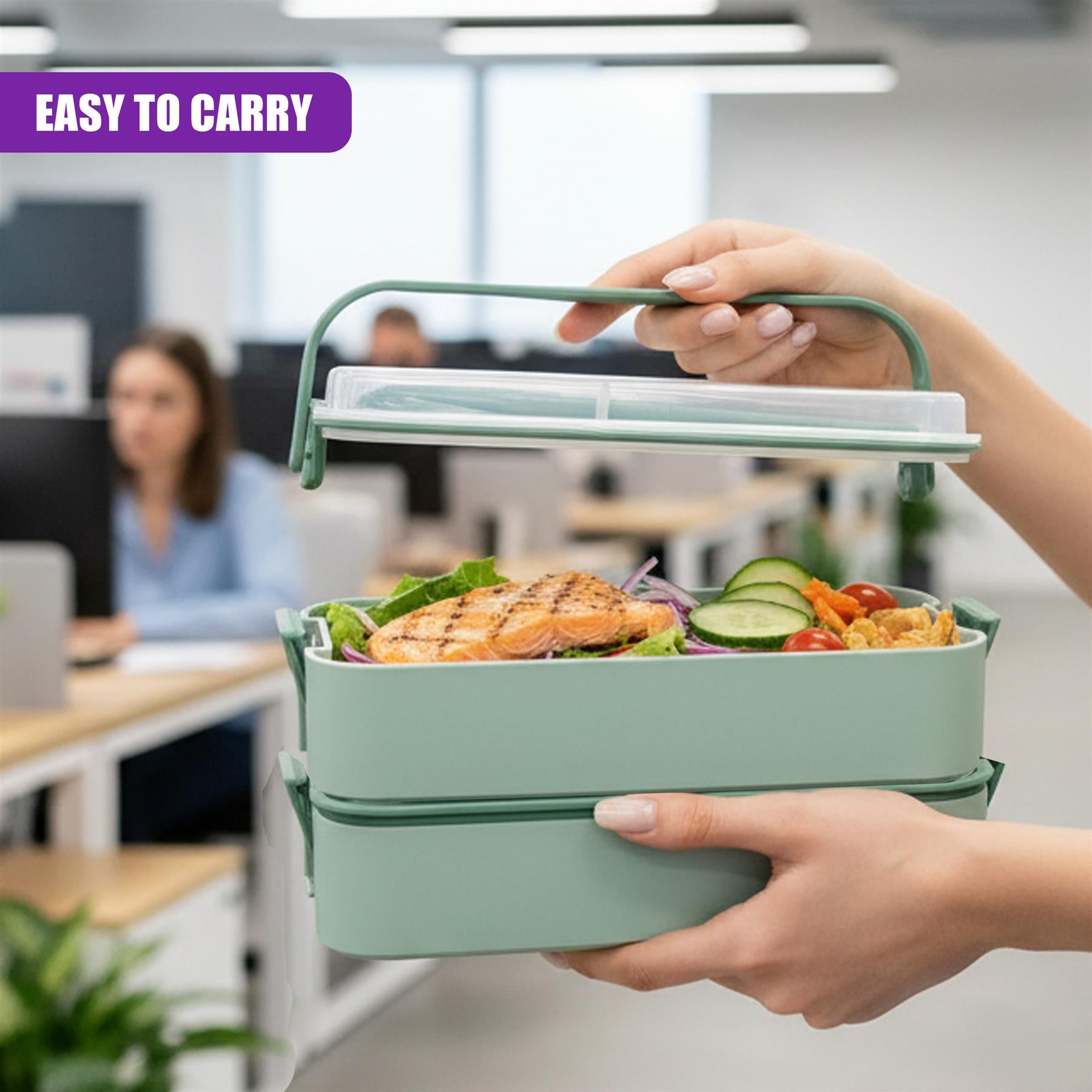 3 Layer Bento Lunch Box