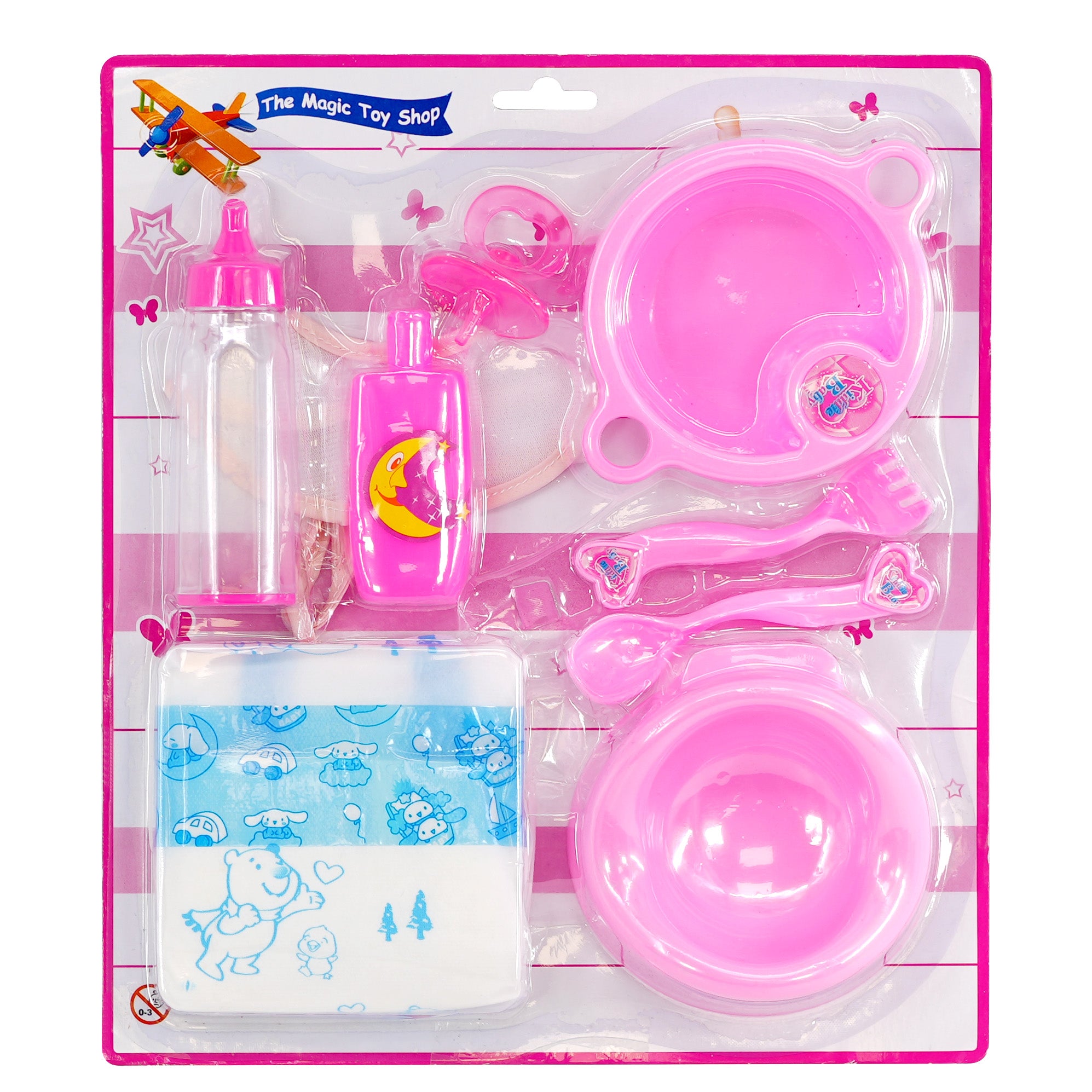 9 Piece Baby Dolls Accessories Set