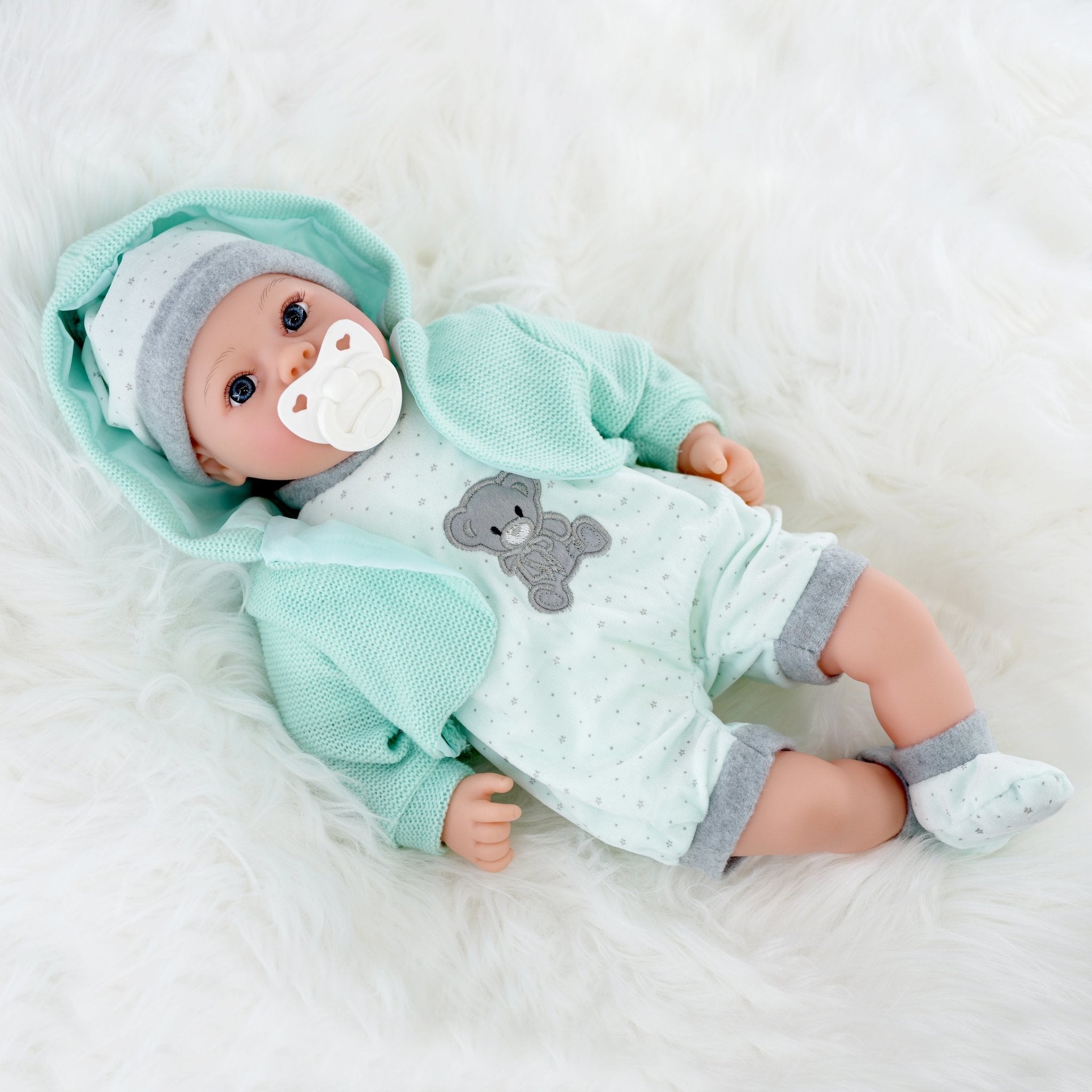 BiBi Baby Doll - Mint (45 cm / 18") by BiBi Doll - The Magic Toy Shop