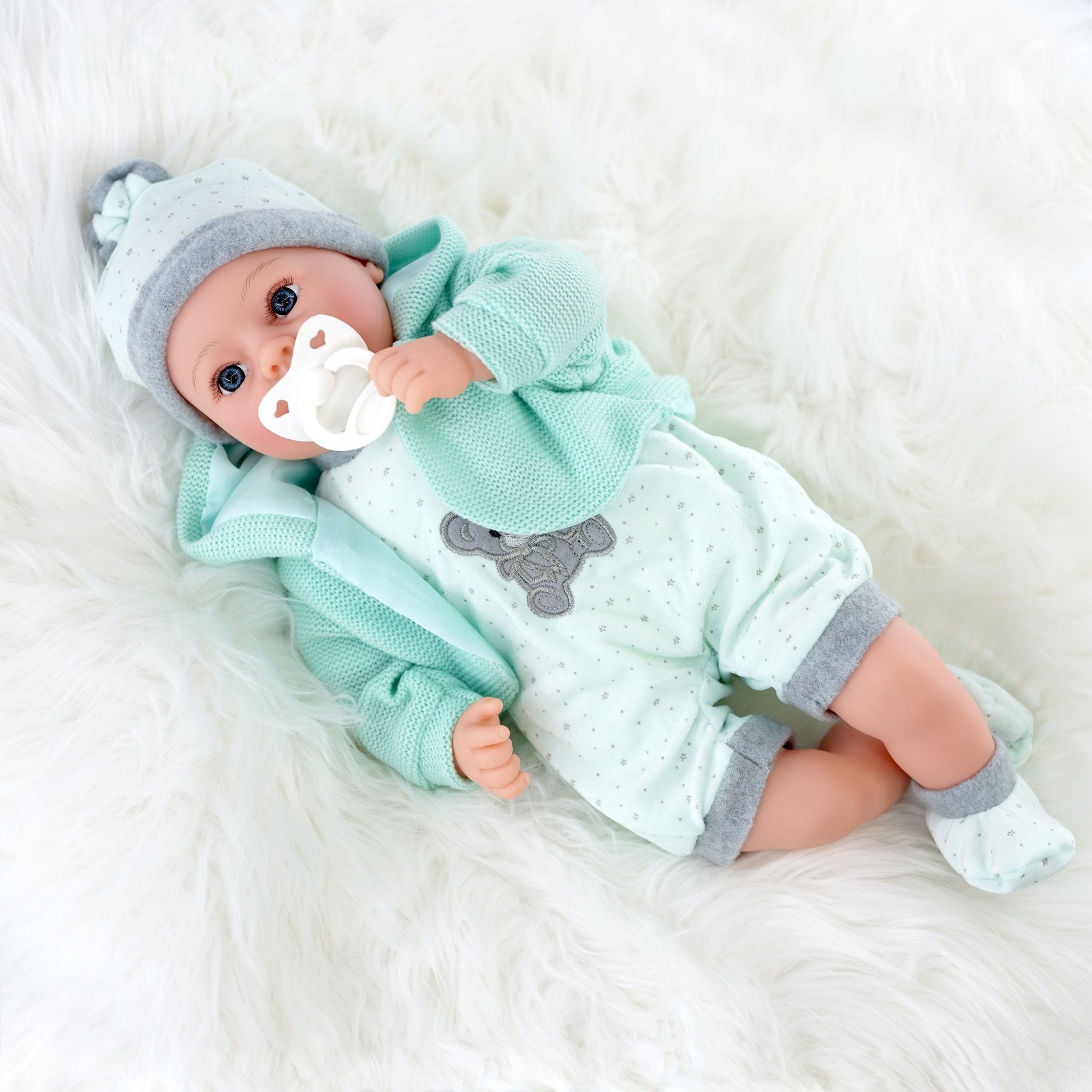 BiBi Baby Doll - Mint (45 cm / 18") by BiBi Doll - The Magic Toy Shop
