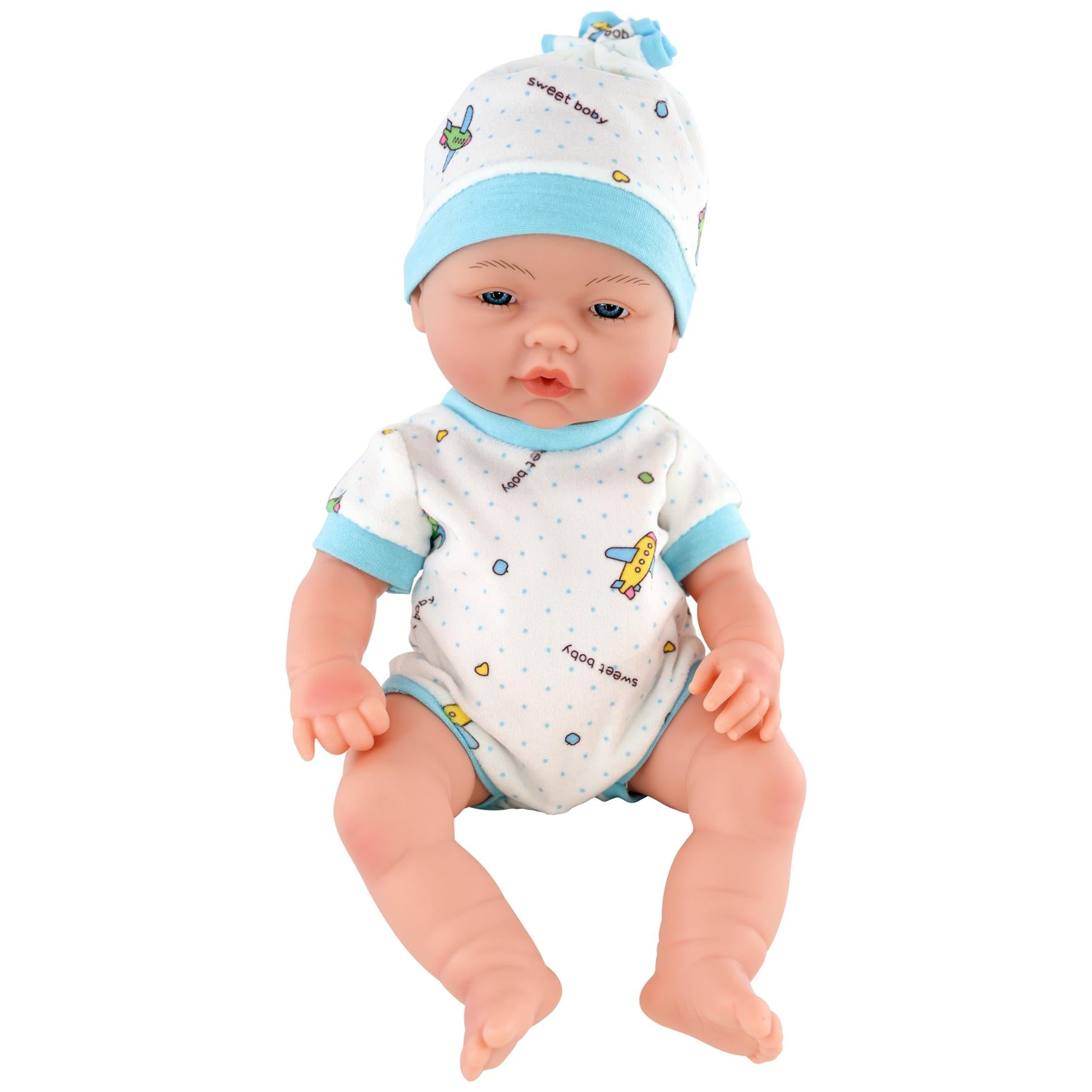 BiBi Doll Baby Doll BiBi Anatomically Correct Boy Doll (36 cm / 14")