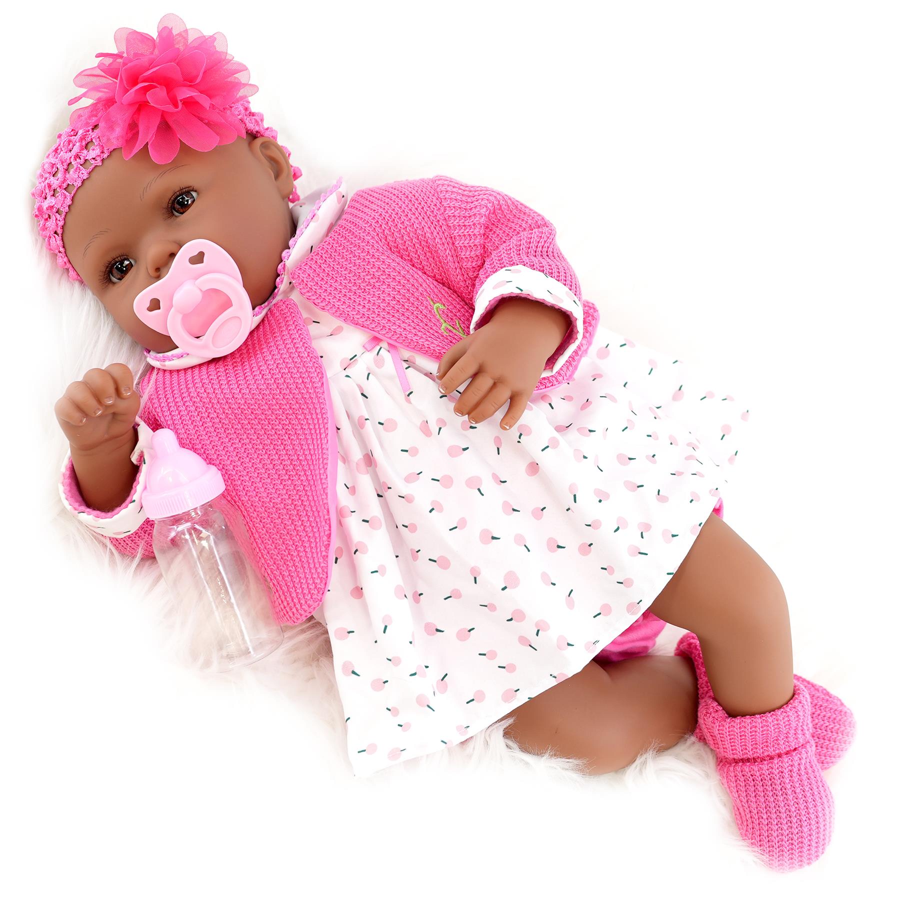 BiBi Doll Baby Doll BiBi Black Doll Reborn Ethnic 