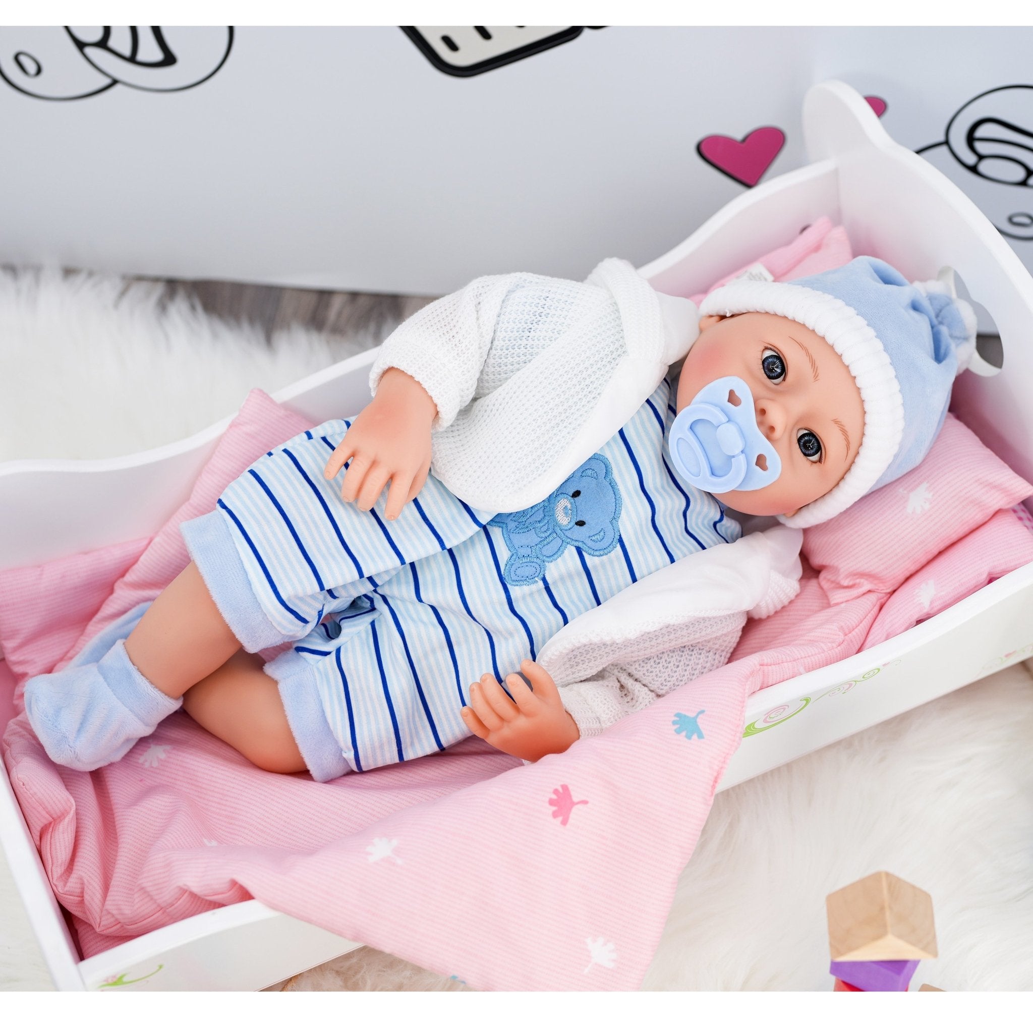 BiBi Baby Doll - Blue (45 cm / 18")