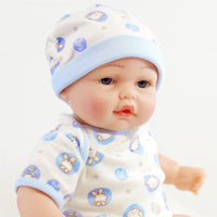 BiBi Doll Baby Doll Lifelike Reborn Baby Boy Doll with Open Eyes 17