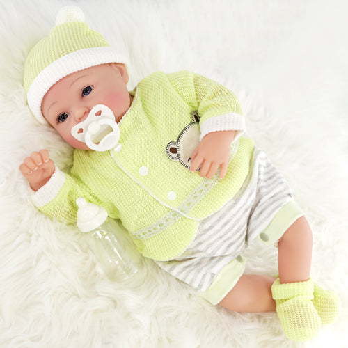 Reborn Baby Boy Doll with Open Eyes - The Magic Toy Shop