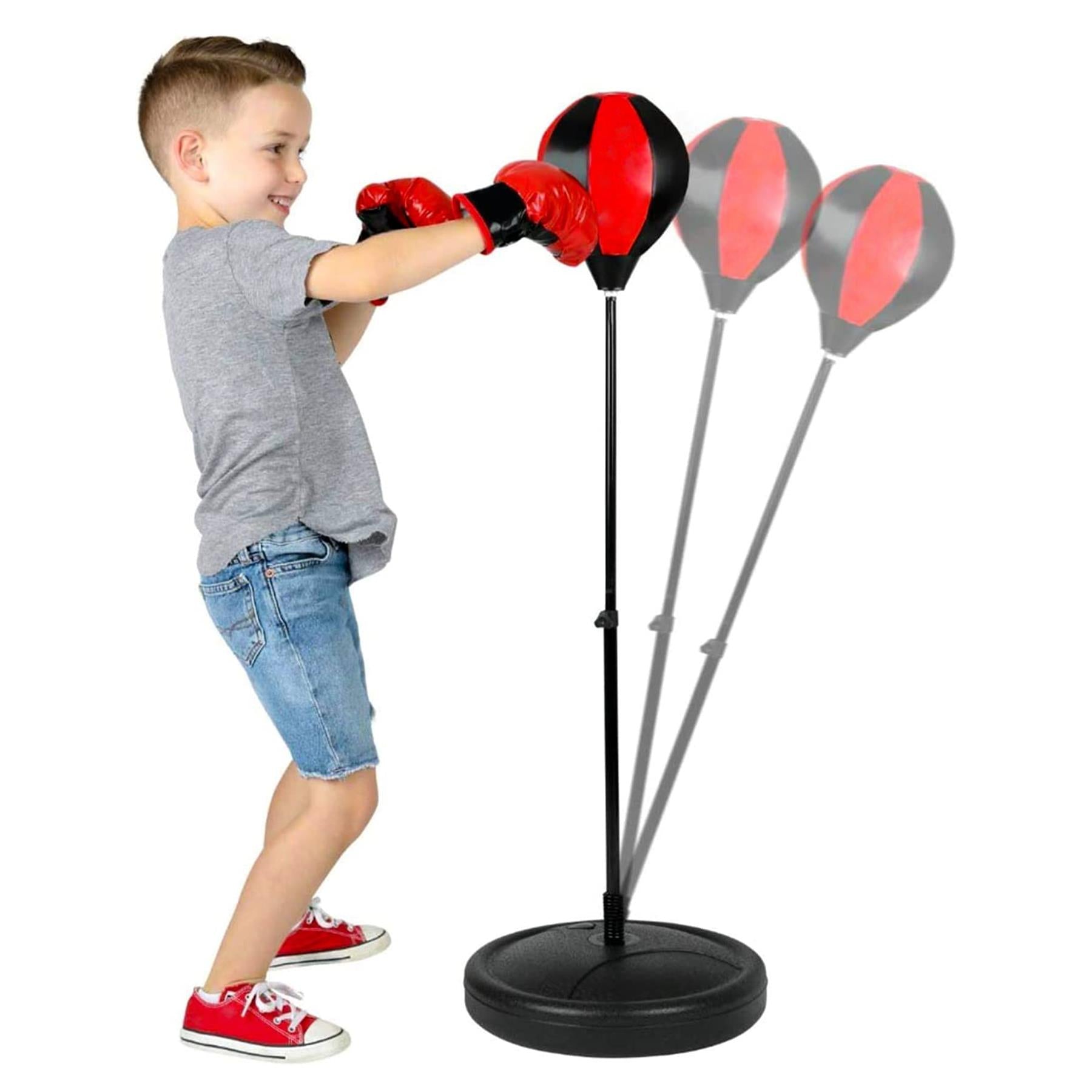 Freestanding Boxing Set Punch Ball Bag with Gloves by The Magic Toy Shop - The Magic Toy Shop