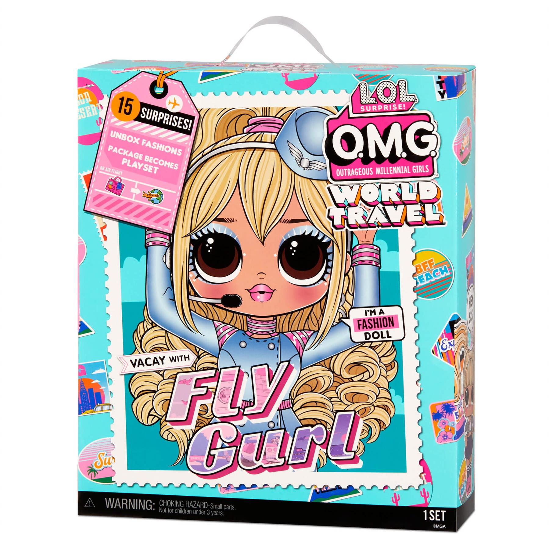 LOL Surprise OMG World Travel Fly Gurl Doll by LOL - The Magic Toy Shop