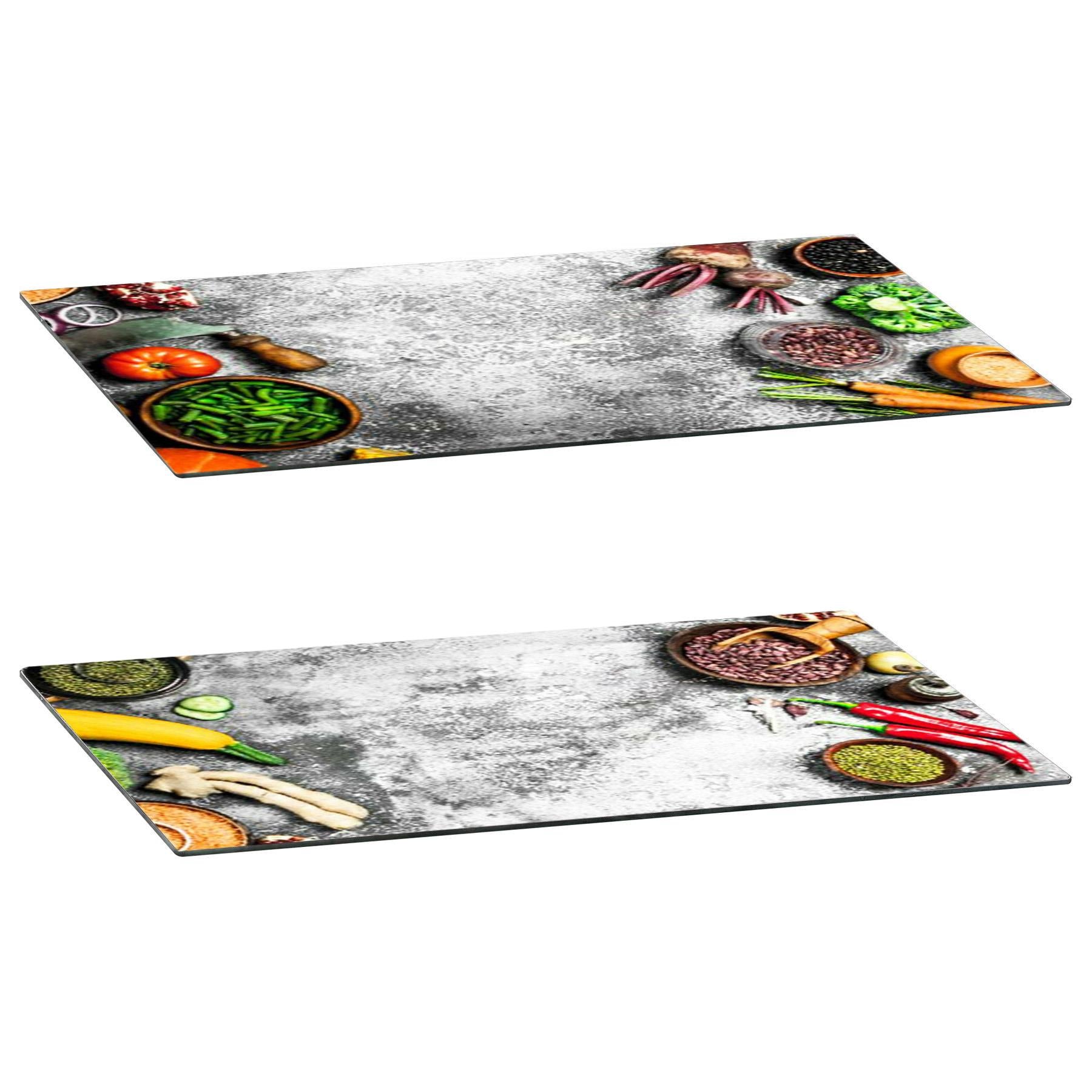 Glass Cutting Boards with Veggies Design by Geezy - The Magic Toy Shop
