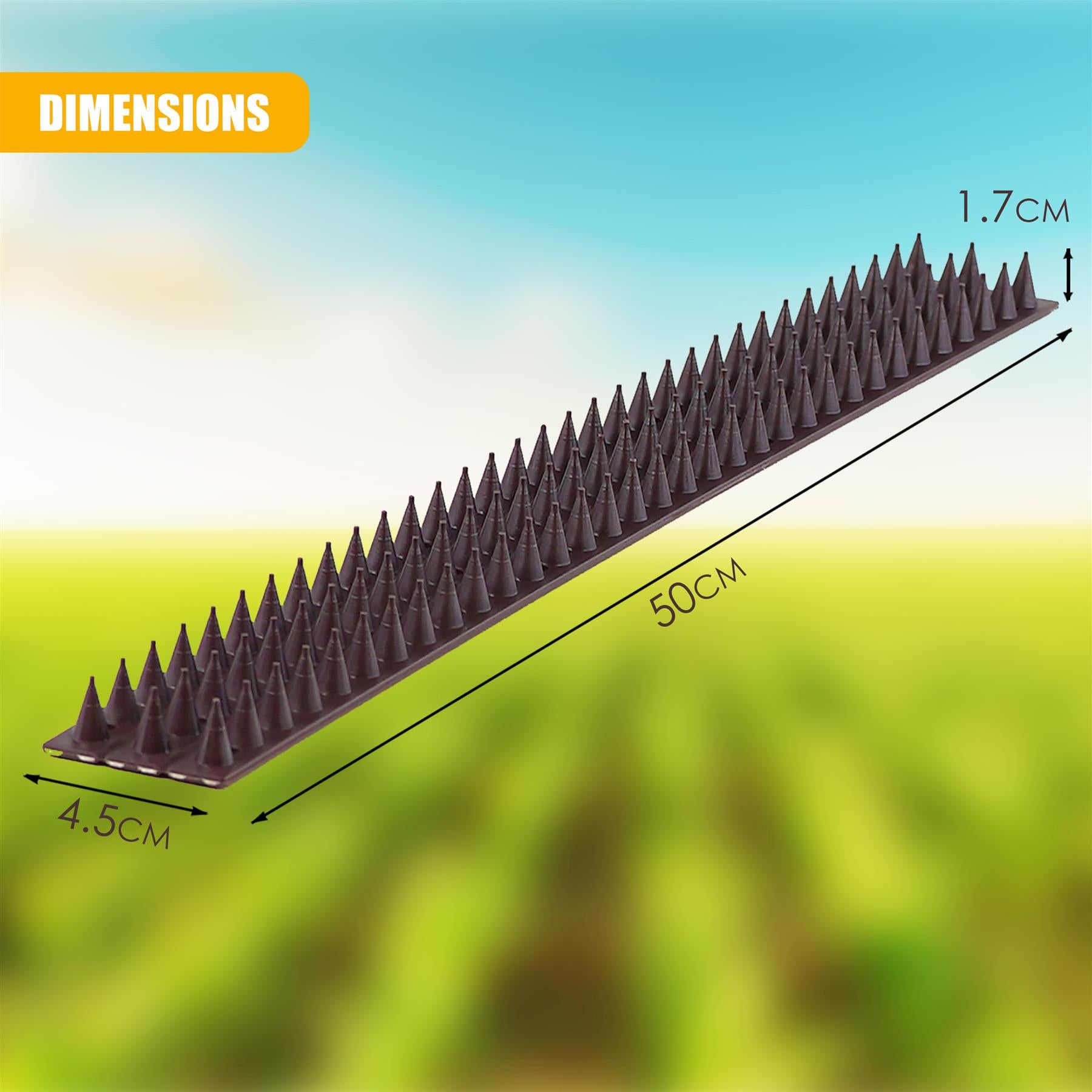 Anti Climb Fence Wall Spikes 10 Pieces by GEEZY - The Magic Toy Shop