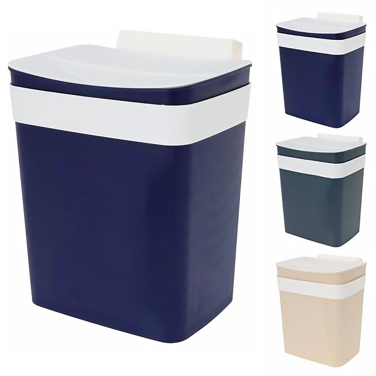 Hanging Kitchen Waste Bin with Lid 4L by Geezy - The Magic Toy Shop