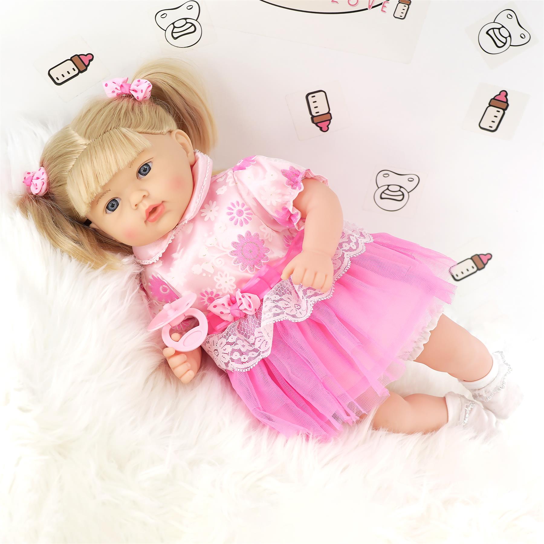 BiBi Baby Doll - Elizabeth (45 cm / 18") by BiBi Doll - The Magic Toy Shop